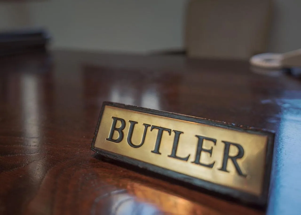 Lobby or reception in The Strand, Yangon