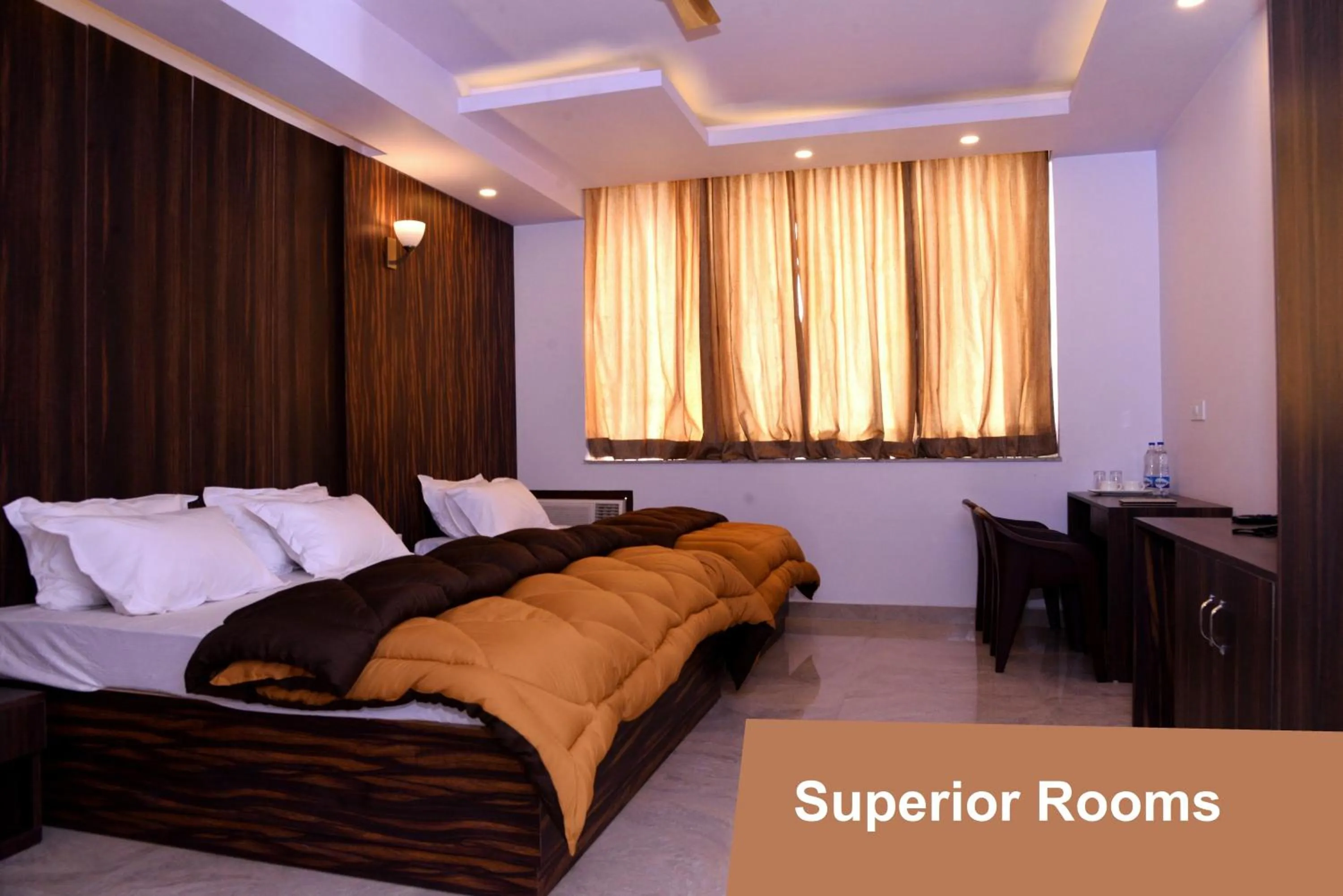 Photo of the whole room, Bed in The Ravindram Hotel