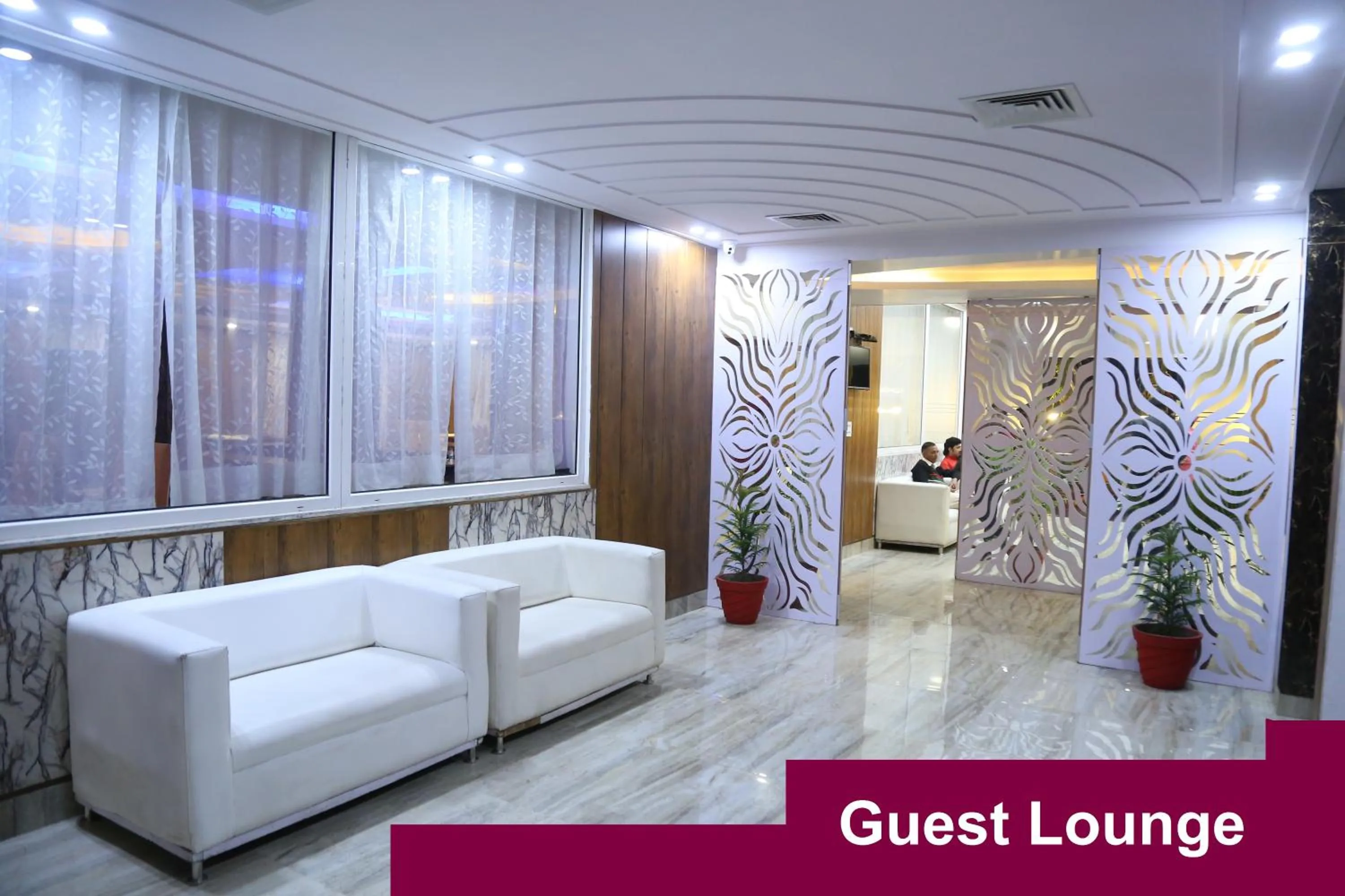 Seating area in The Ravindram Hotel