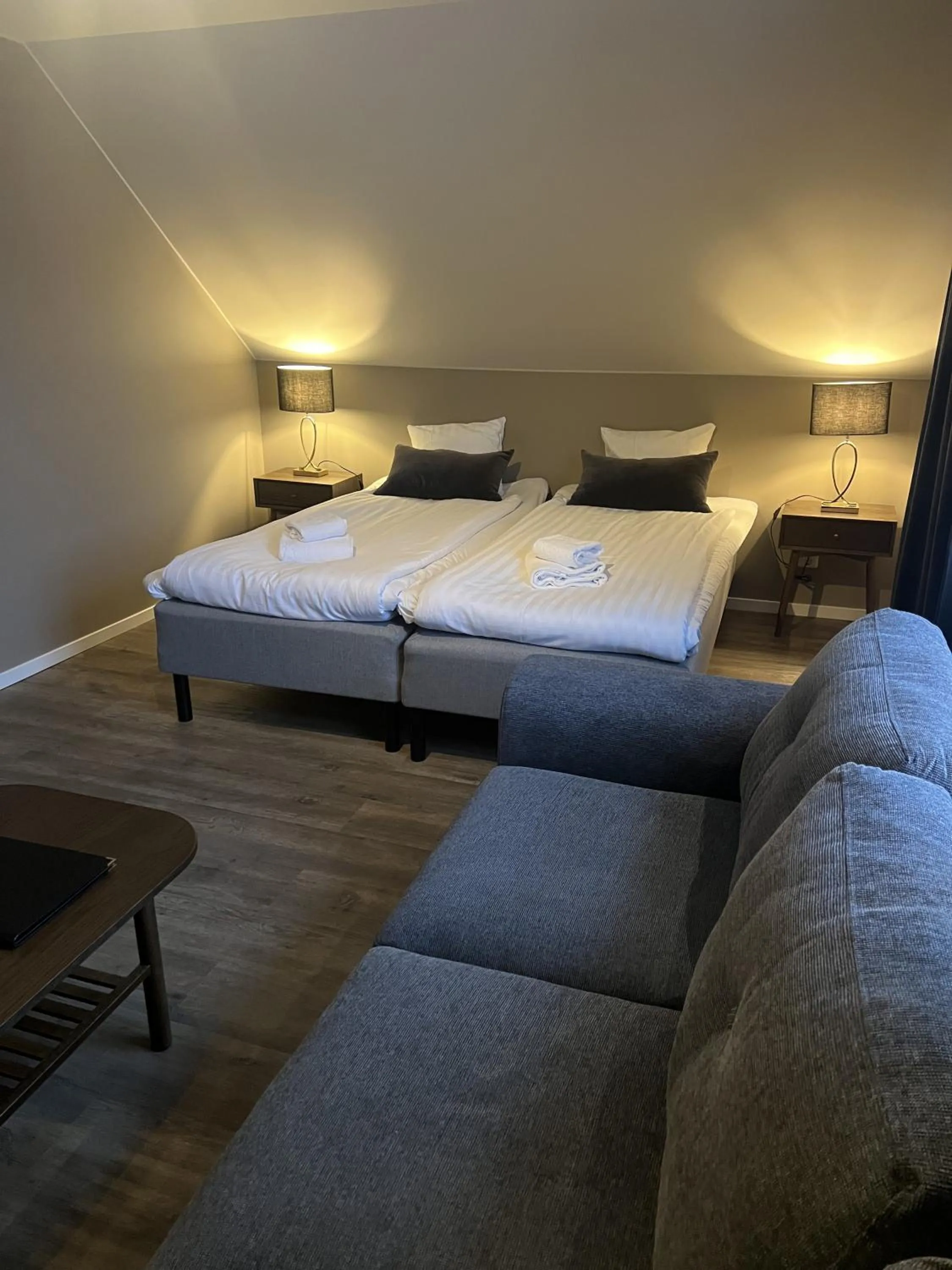 Bed in Hotell Gamla Staden