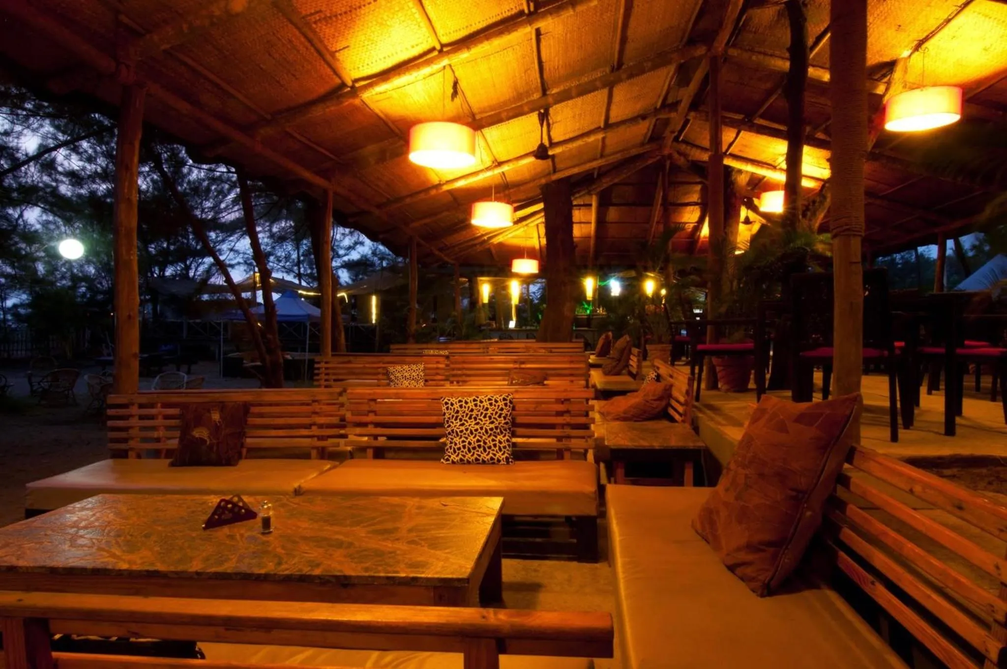 Patio in Montego Bay Beach Village - Morjim