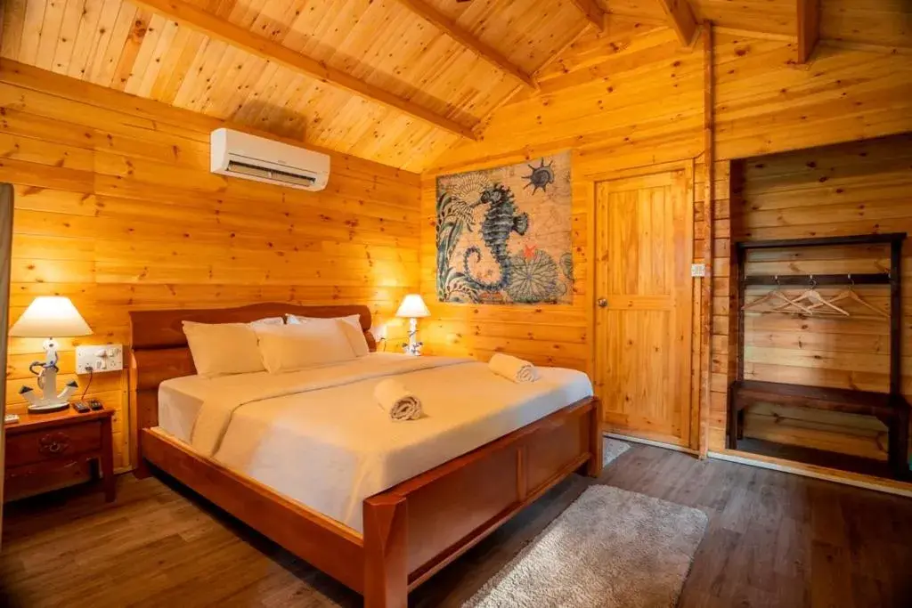 Bed in Montego Bay Beach Village - Morjim Bed in Montego Bay Beach Village - Morjim