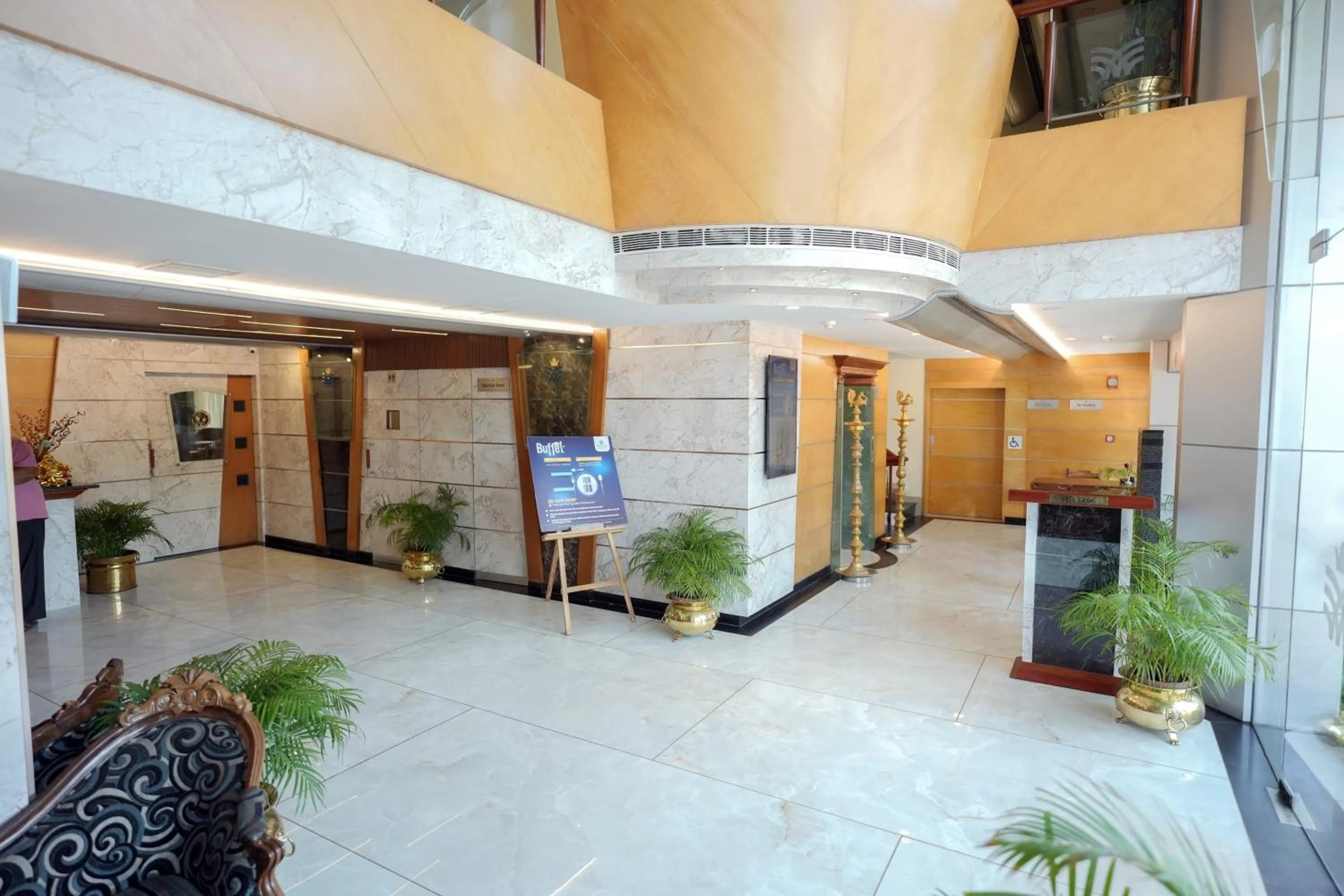 Lobby or reception in Maurya Rajadhani