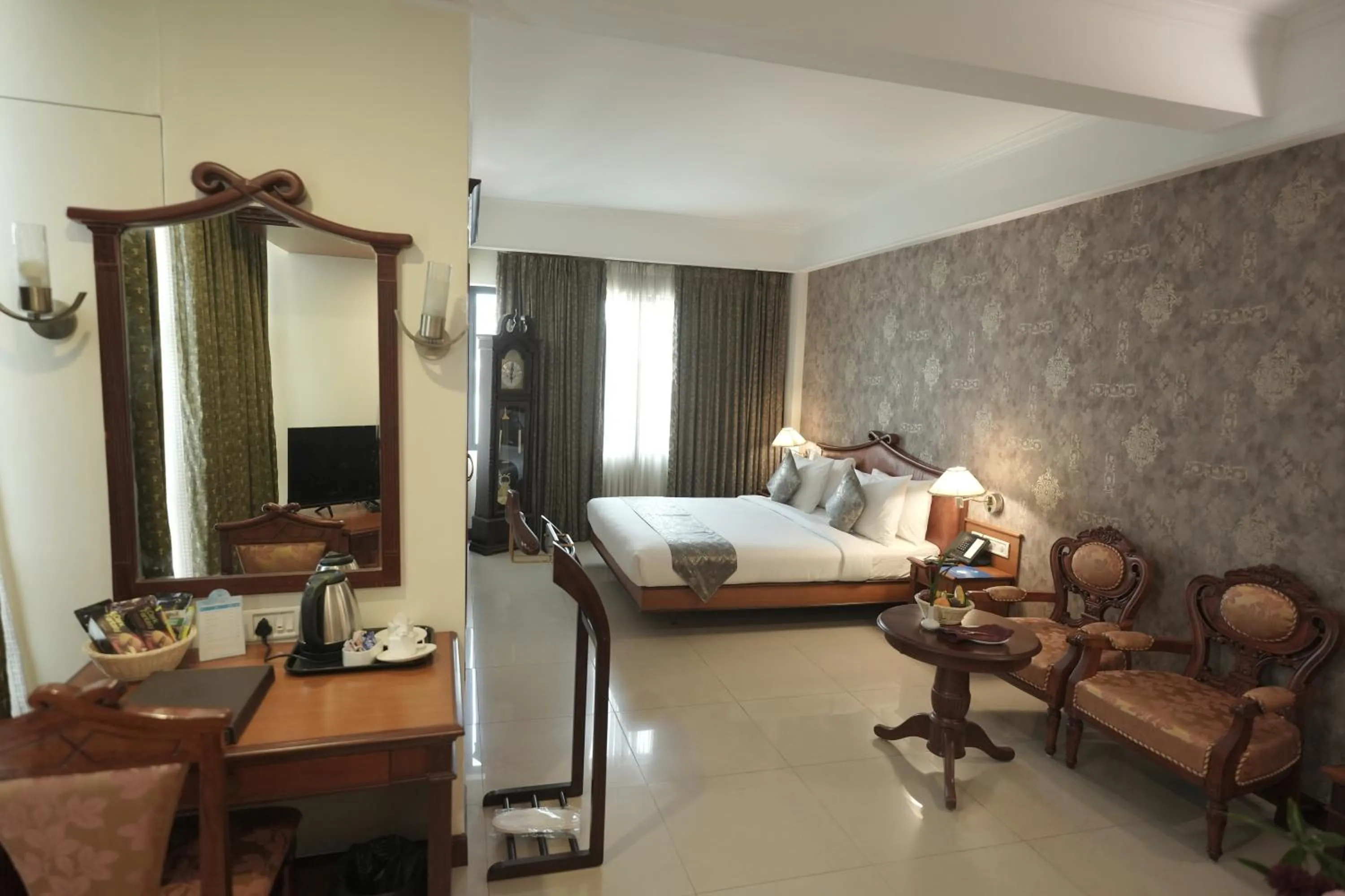 Bedroom, Bed in Maurya Rajadhani