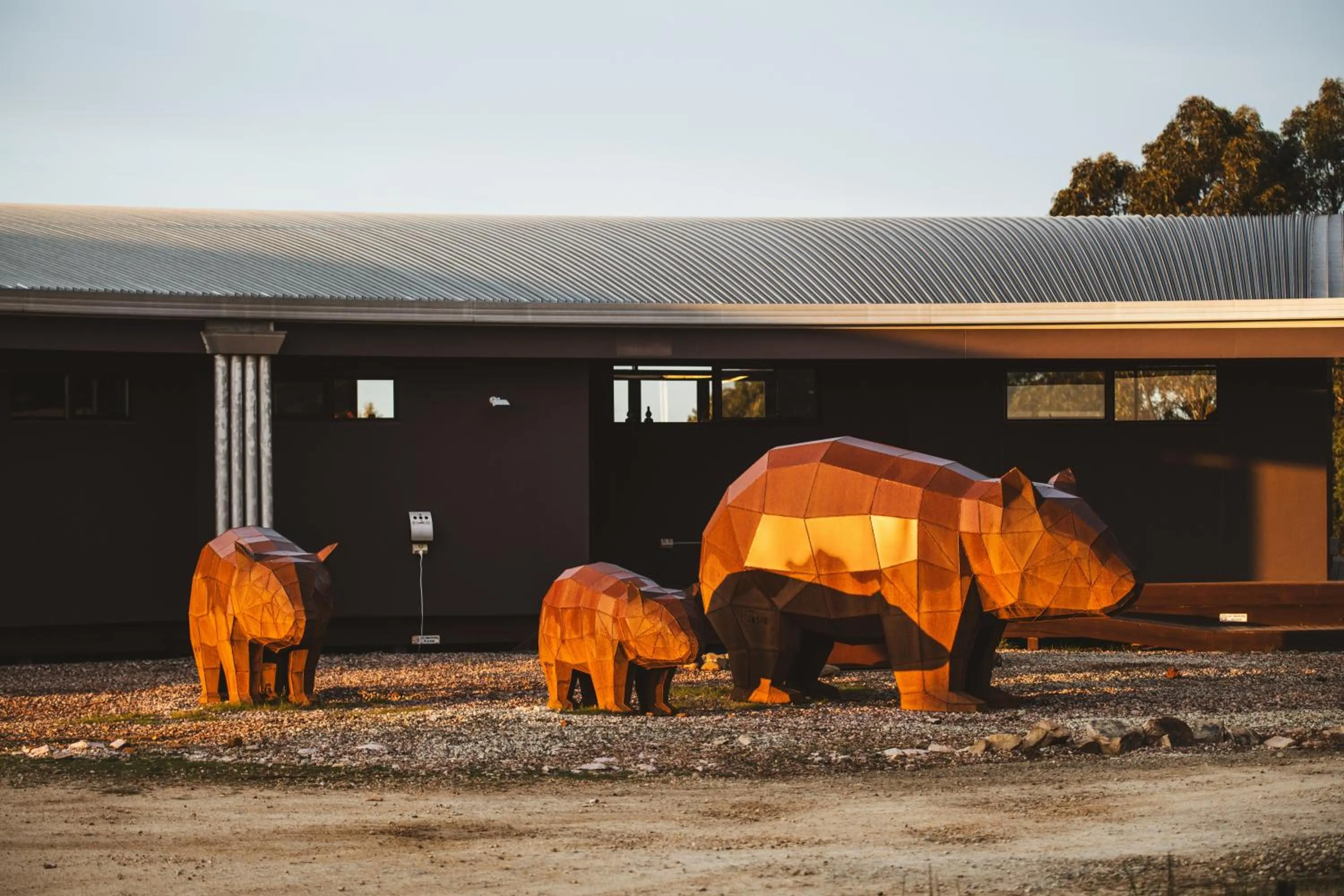 Decorative detail in Freycinet Resort