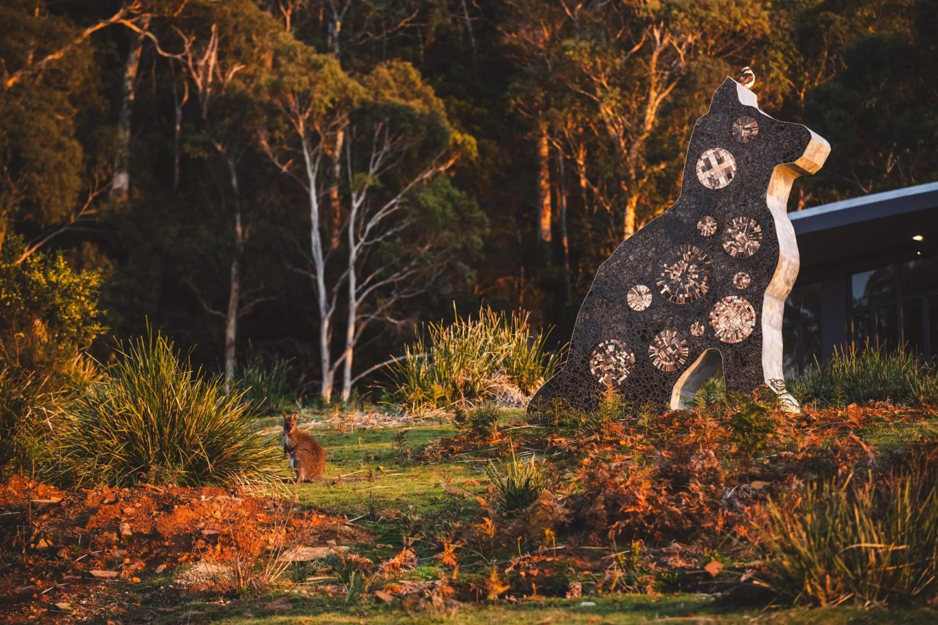 Decorative detail in Freycinet Resort