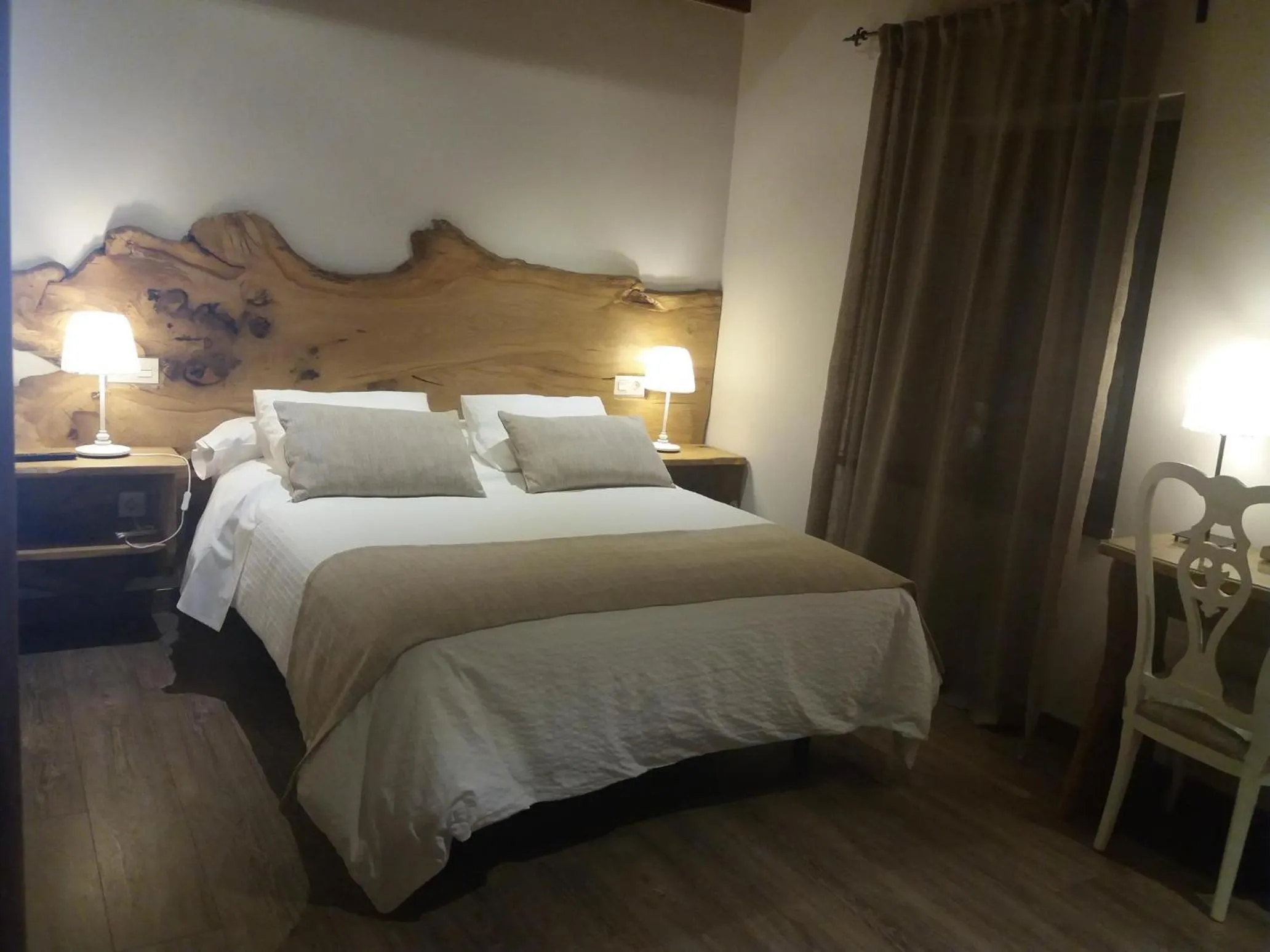 Bed in Hotel Rural El Yunque