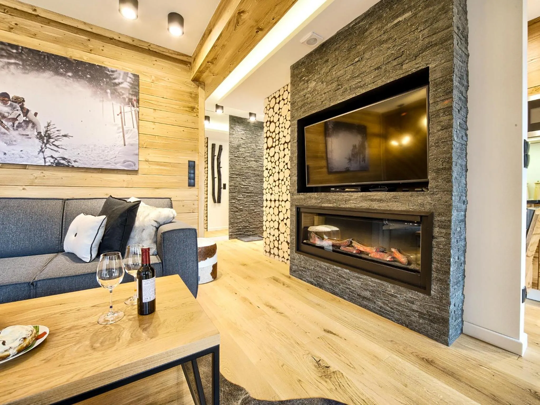 Living room in VisitZakopane - Tatra Ski Apartment