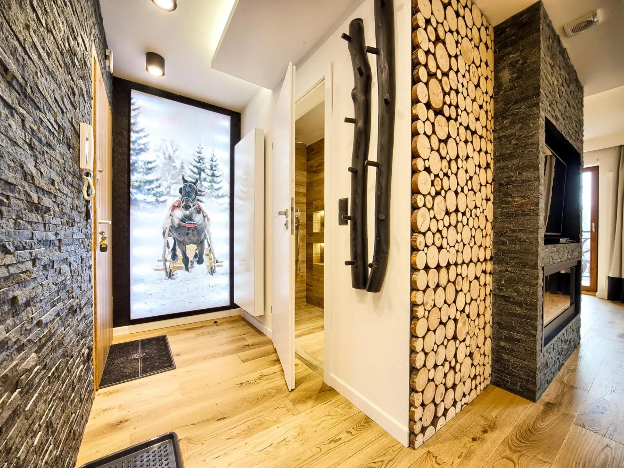 Decorative detail in VisitZakopane - Tatra Ski Apartment