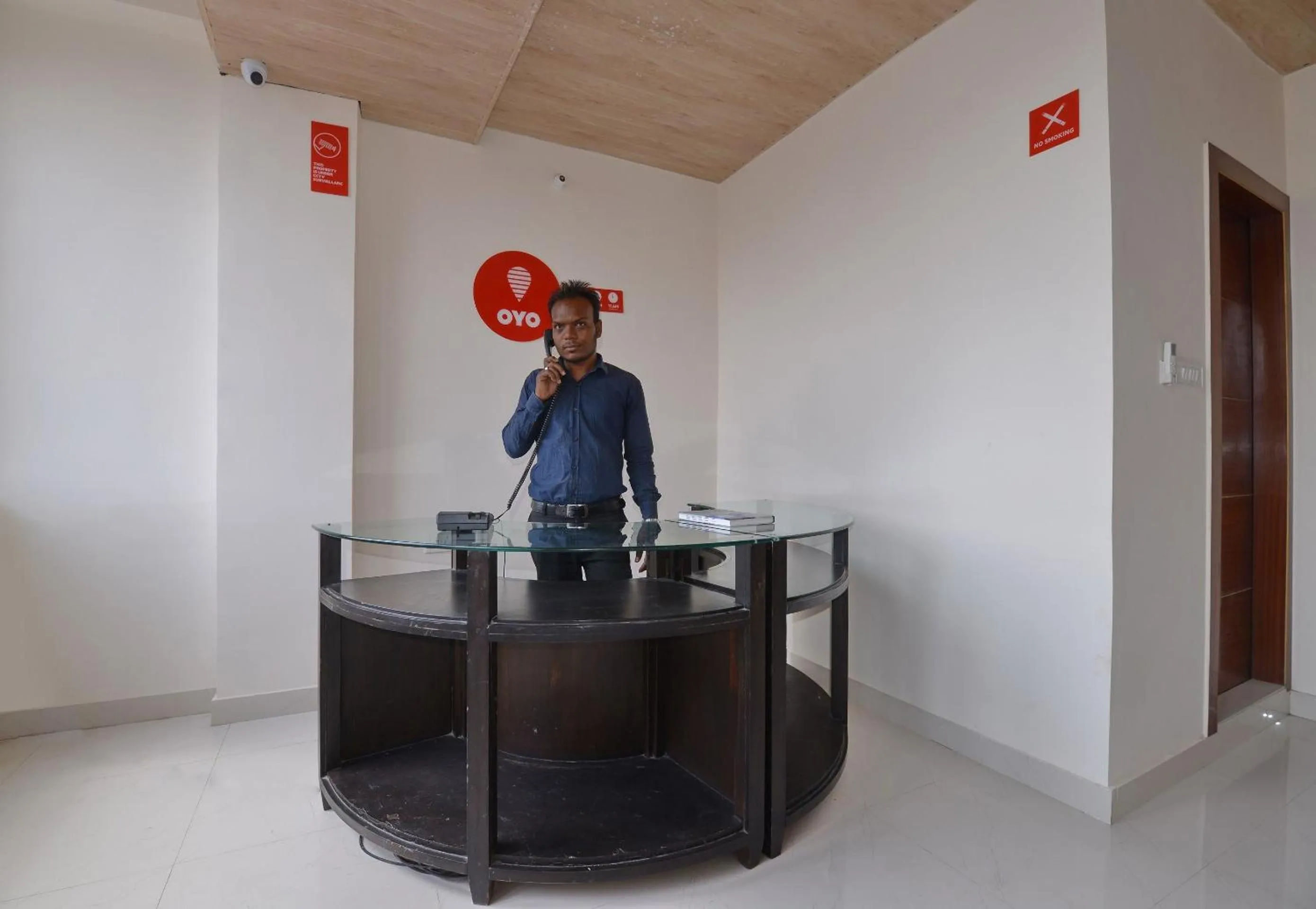 Lobby or reception in Hotel O Heritage Haveli