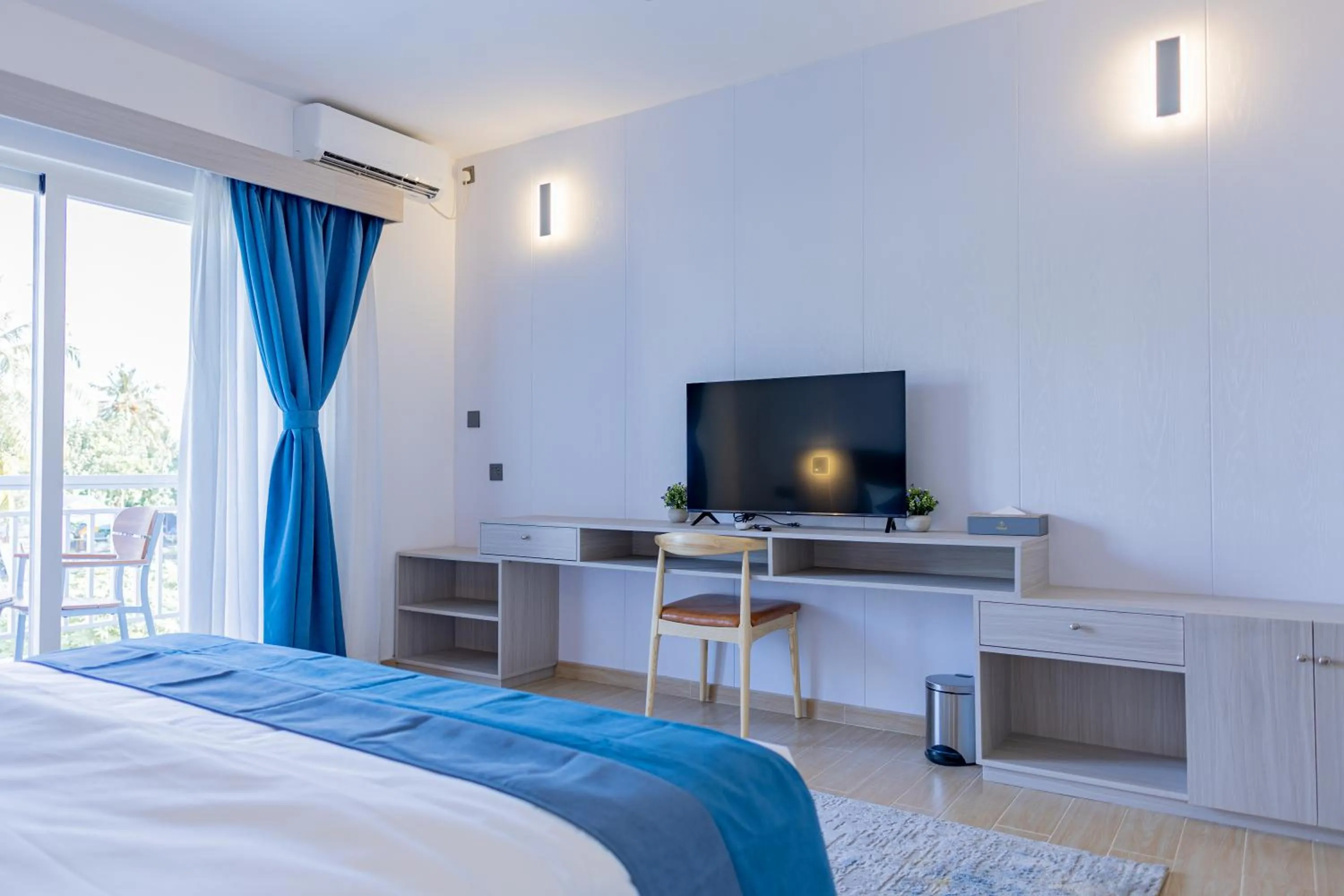 Bedroom, Bed in Dhiguveli Maldives