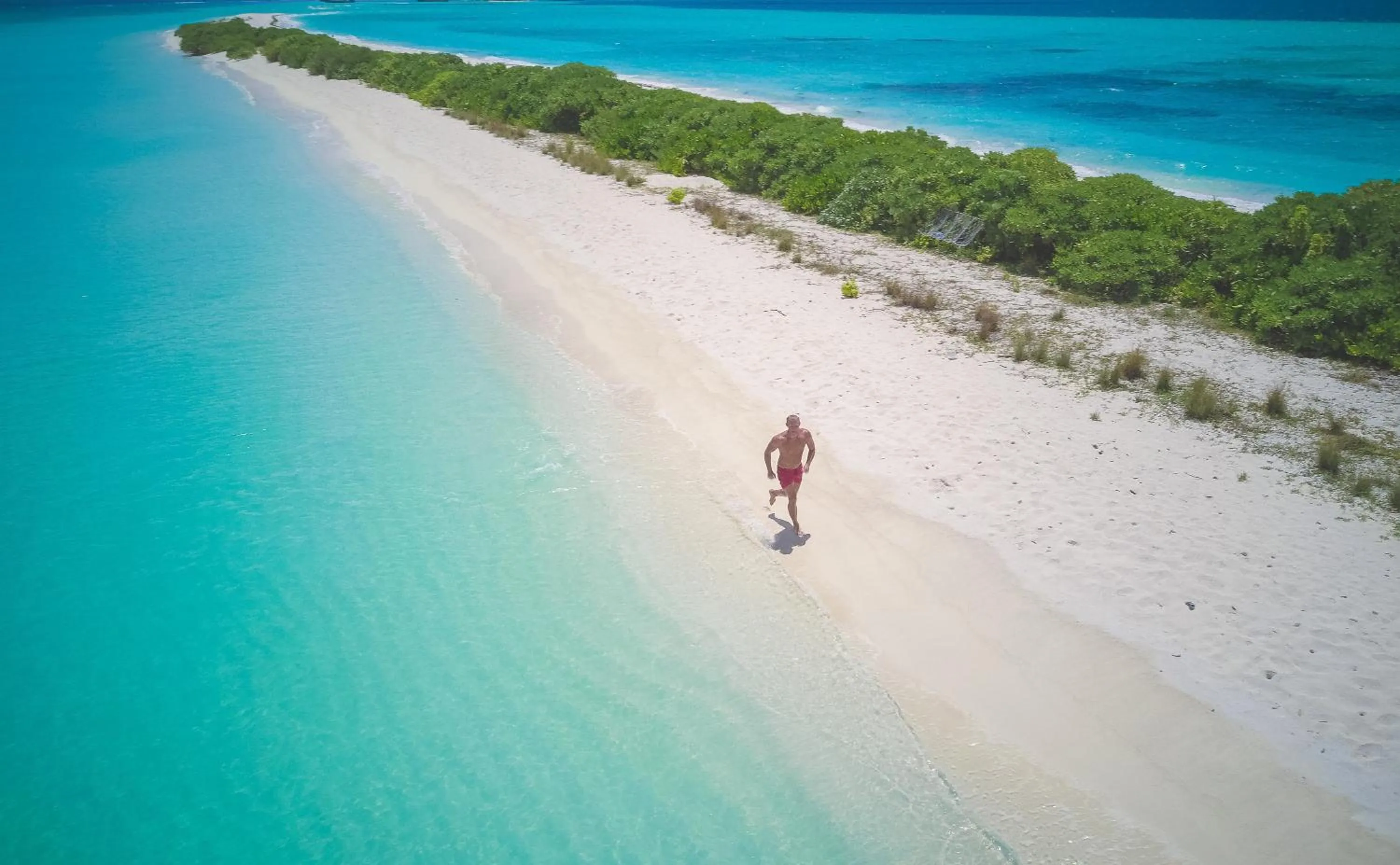 Beach in Dhiguveli Maldives