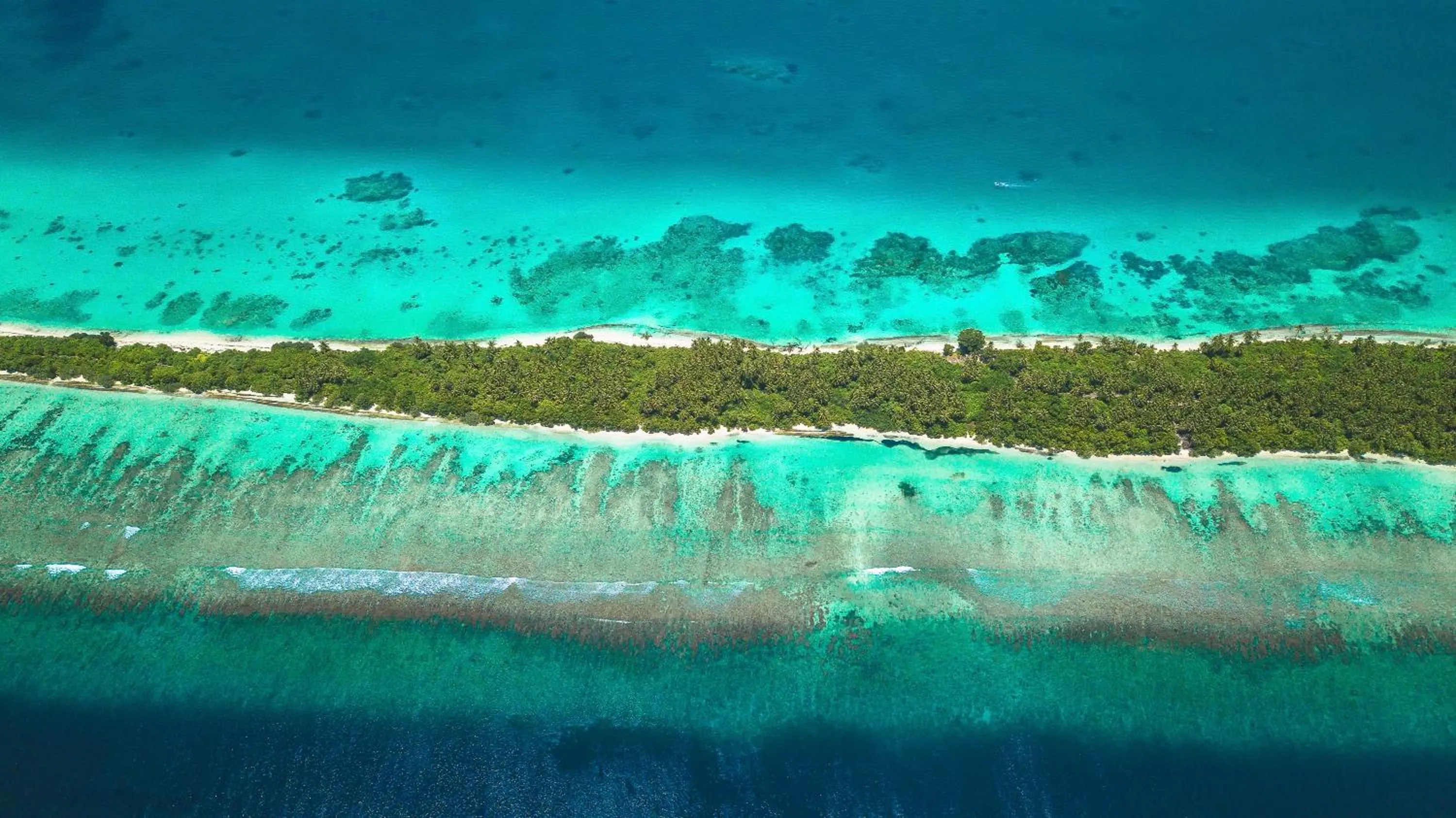 Natural landscape in Dhiguveli Maldives