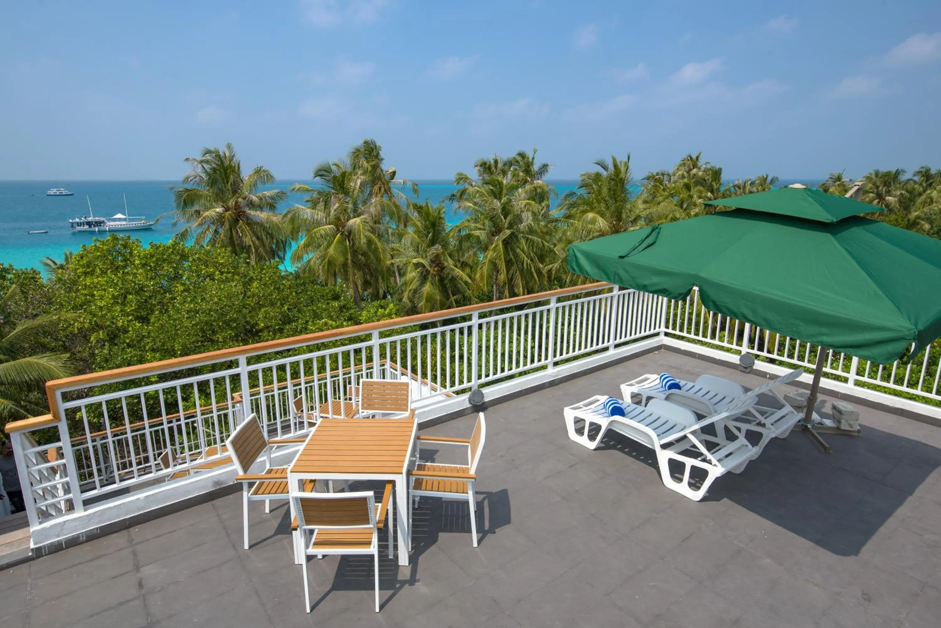 Balcony/Terrace in Dhiguveli Maldives