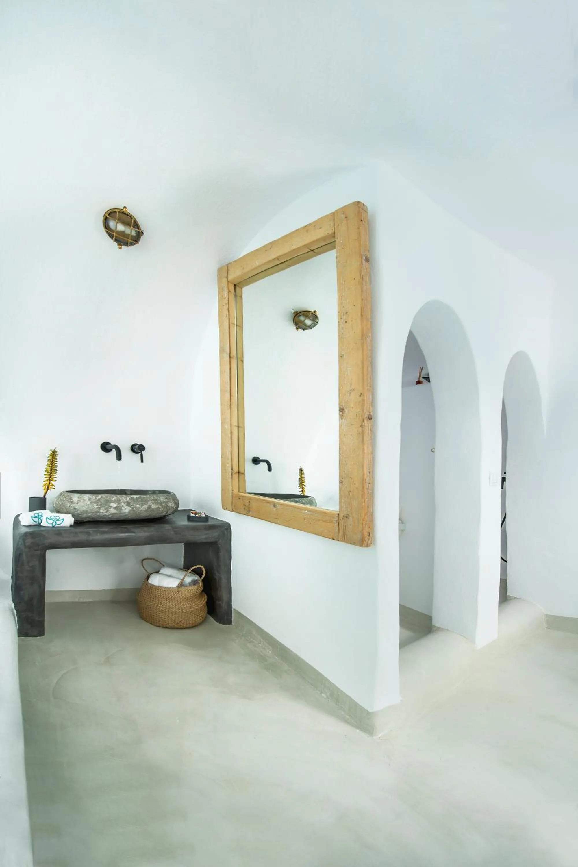 Bathroom in Sophia Oia View