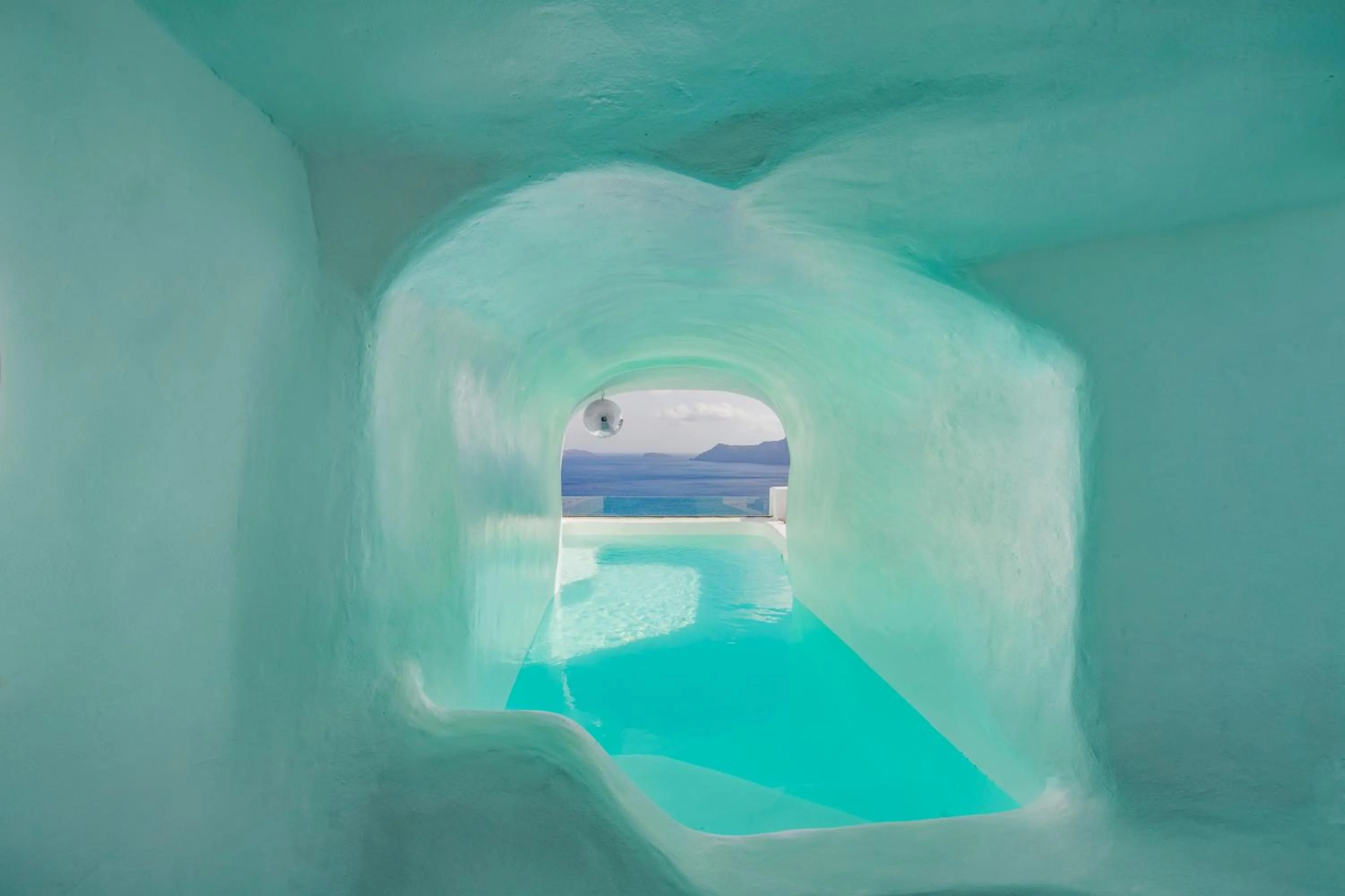 Swimming pool in Sophia Oia View