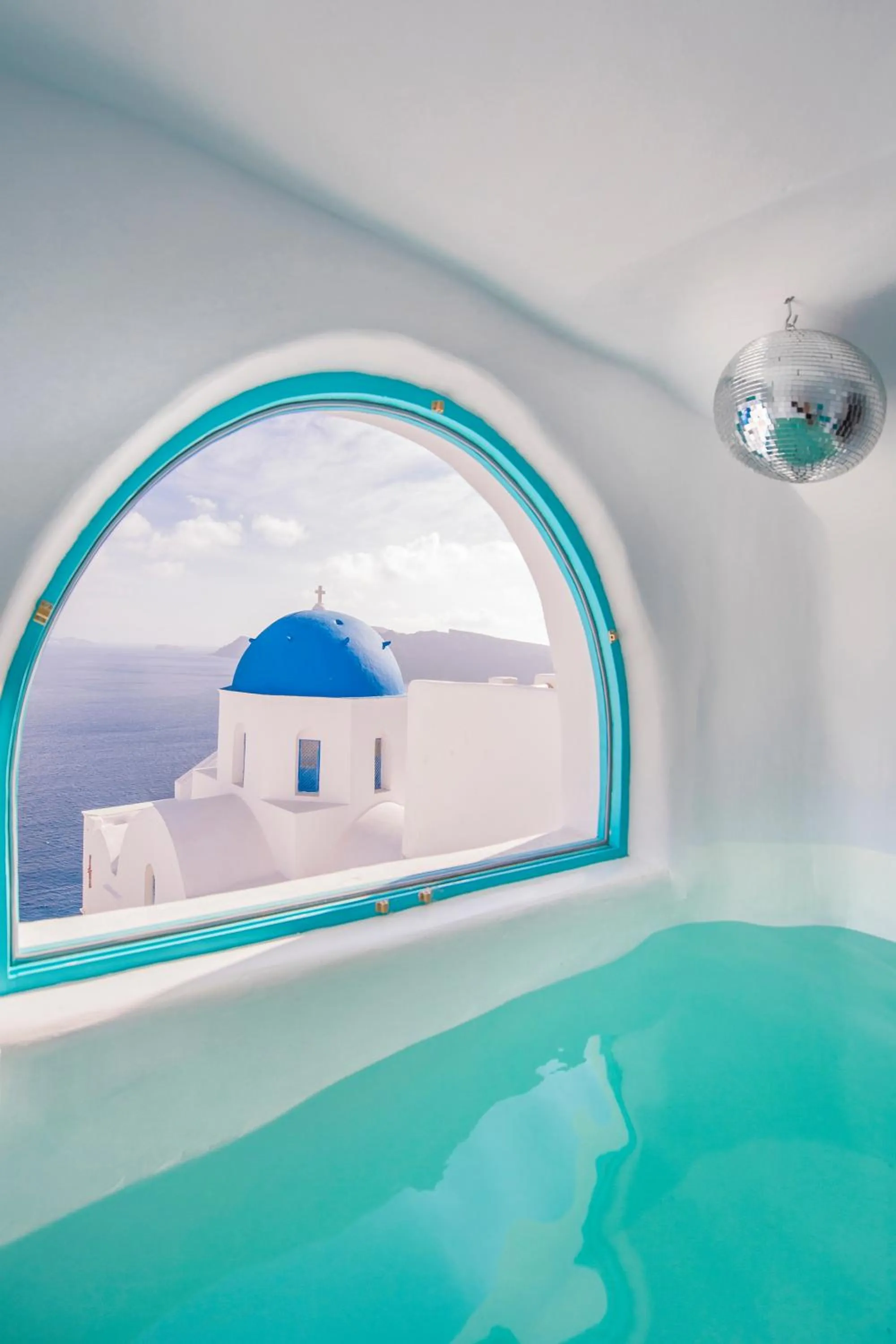 Swimming pool in Sophia Oia View