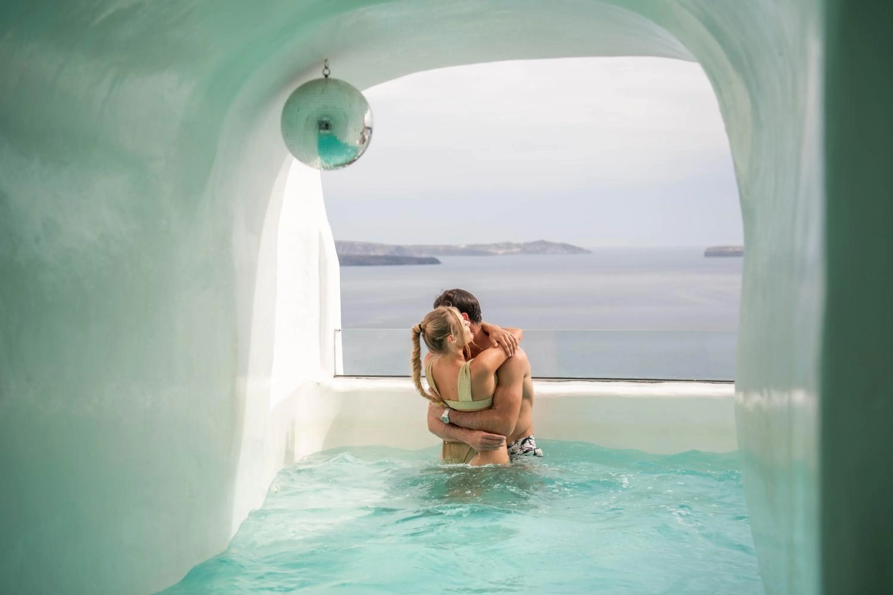 Swimming pool in Sophia Oia View