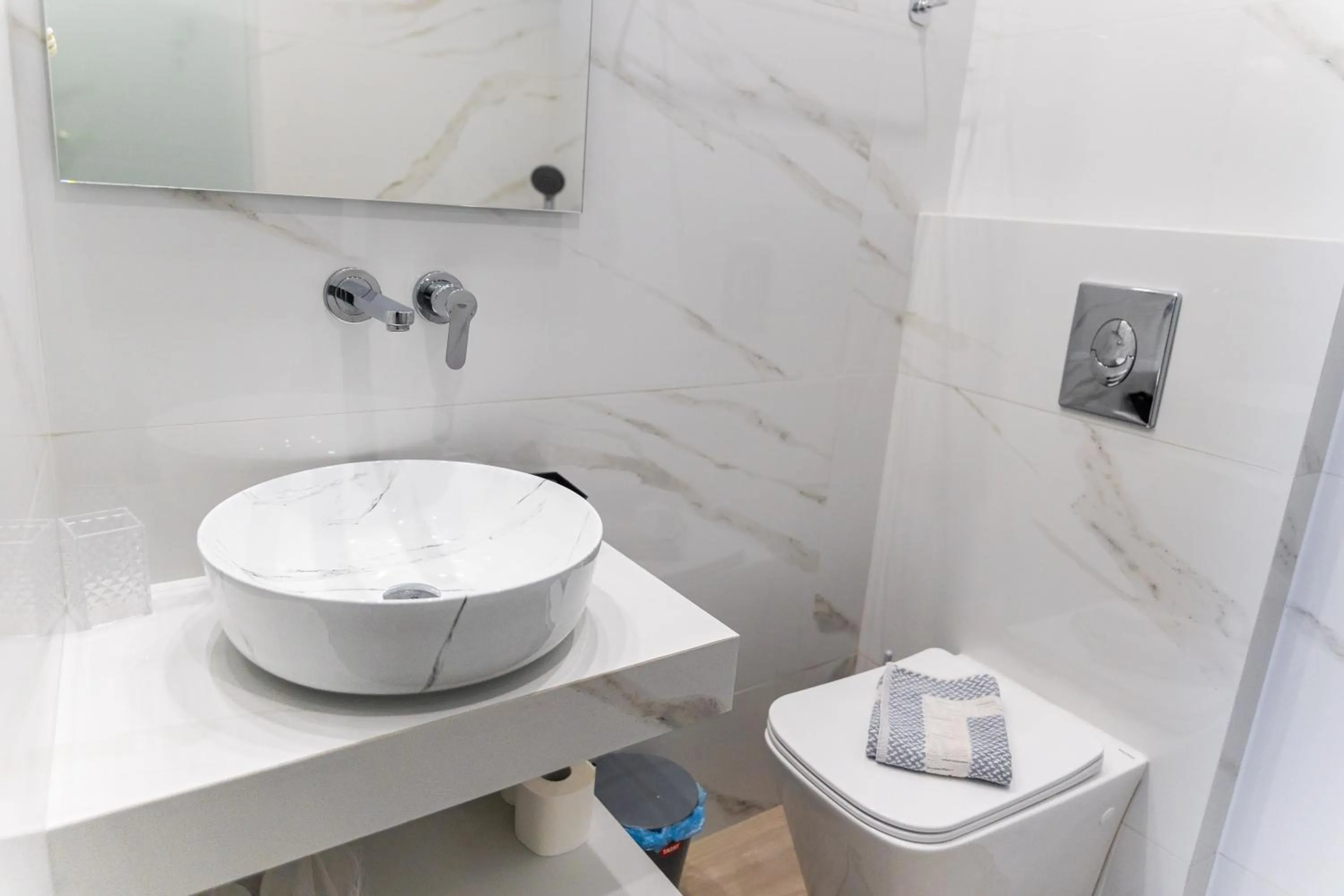 Toilet in Hotel Diana