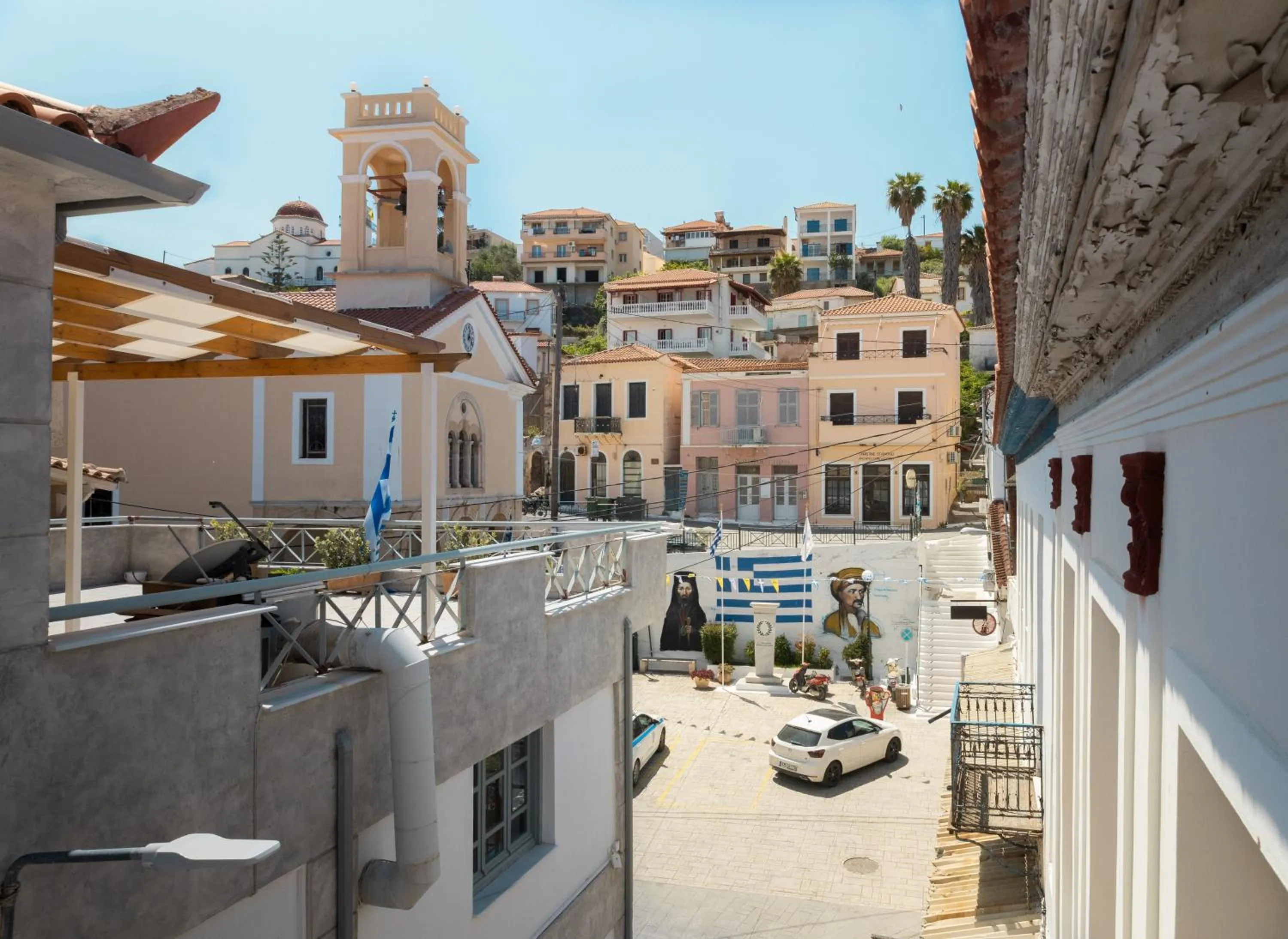 Property building in Hotel Diana