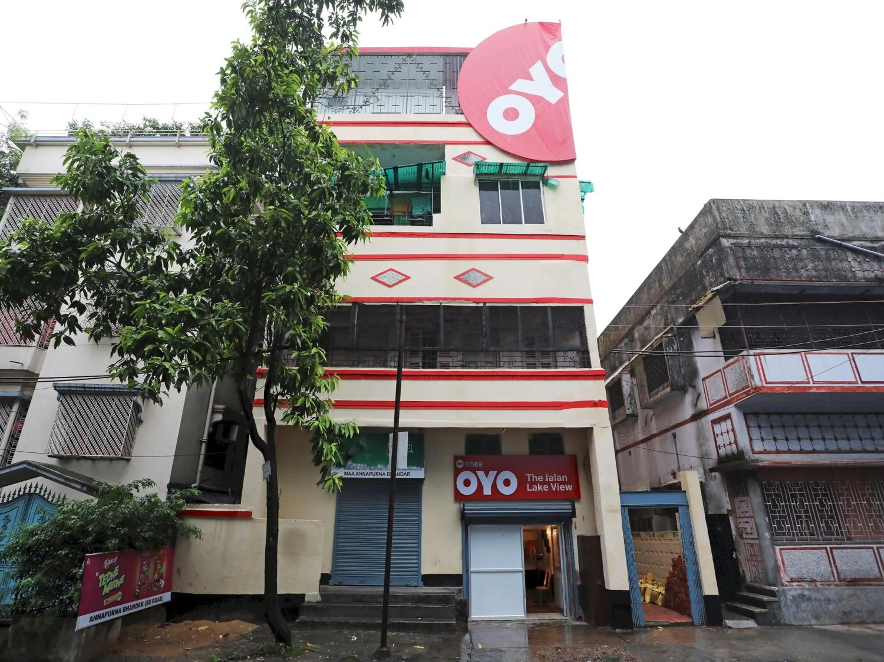 Facade/entrance in Hotel O Jalan Lake View Near Mani Square