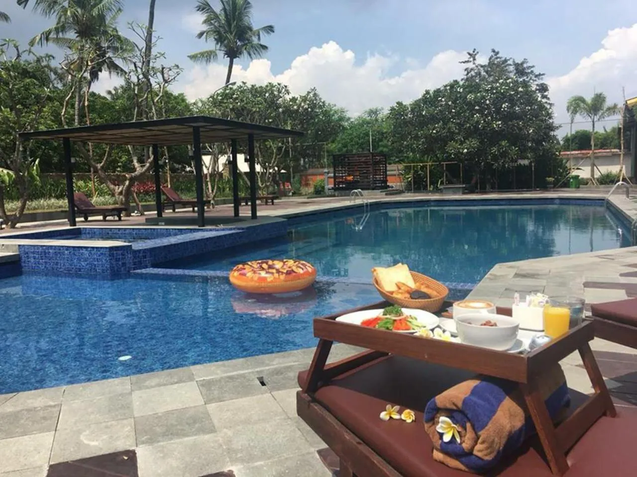 Breakfast in Brits Resort Lovina