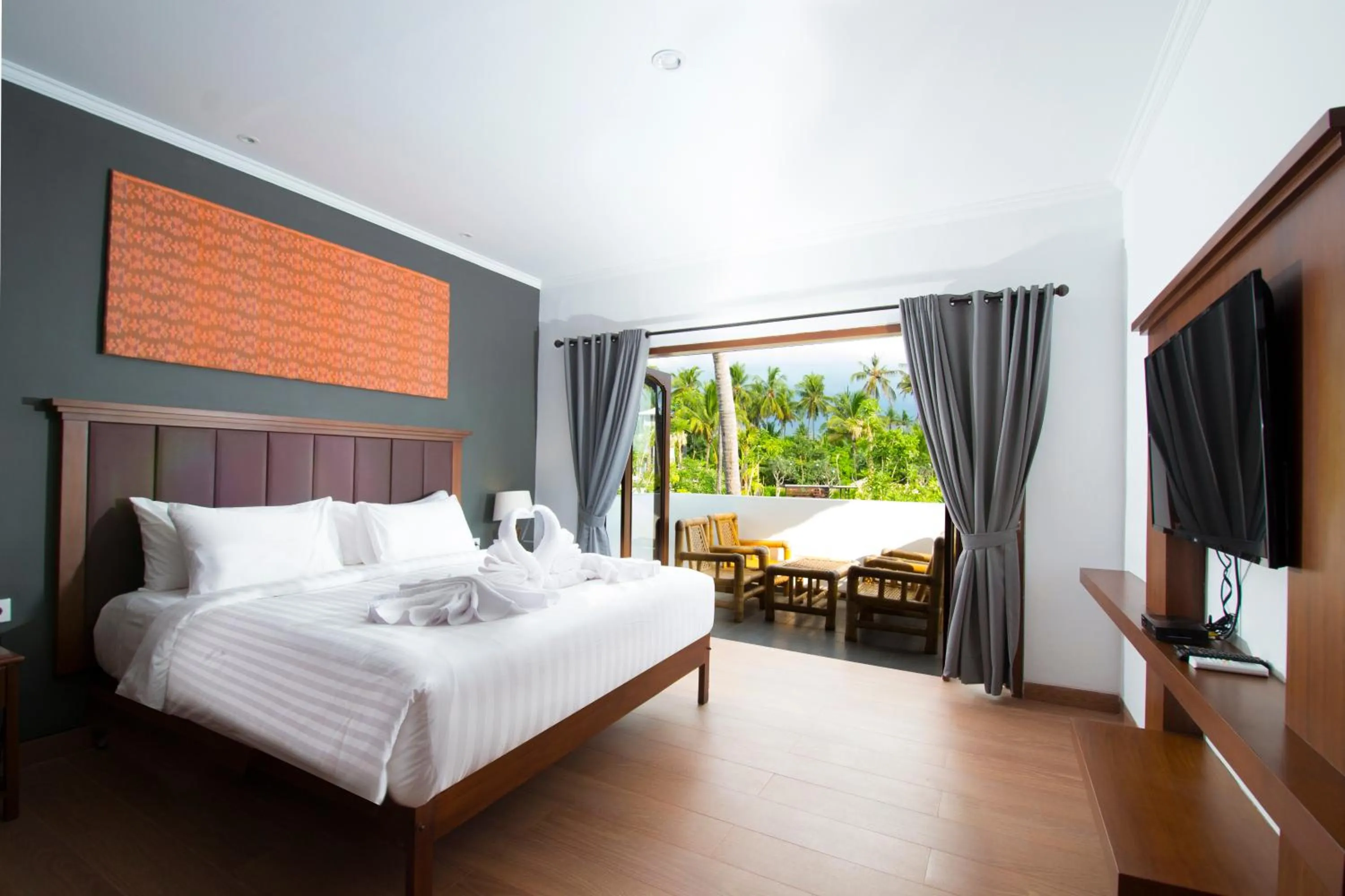 Bed in Brits Resort Lovina