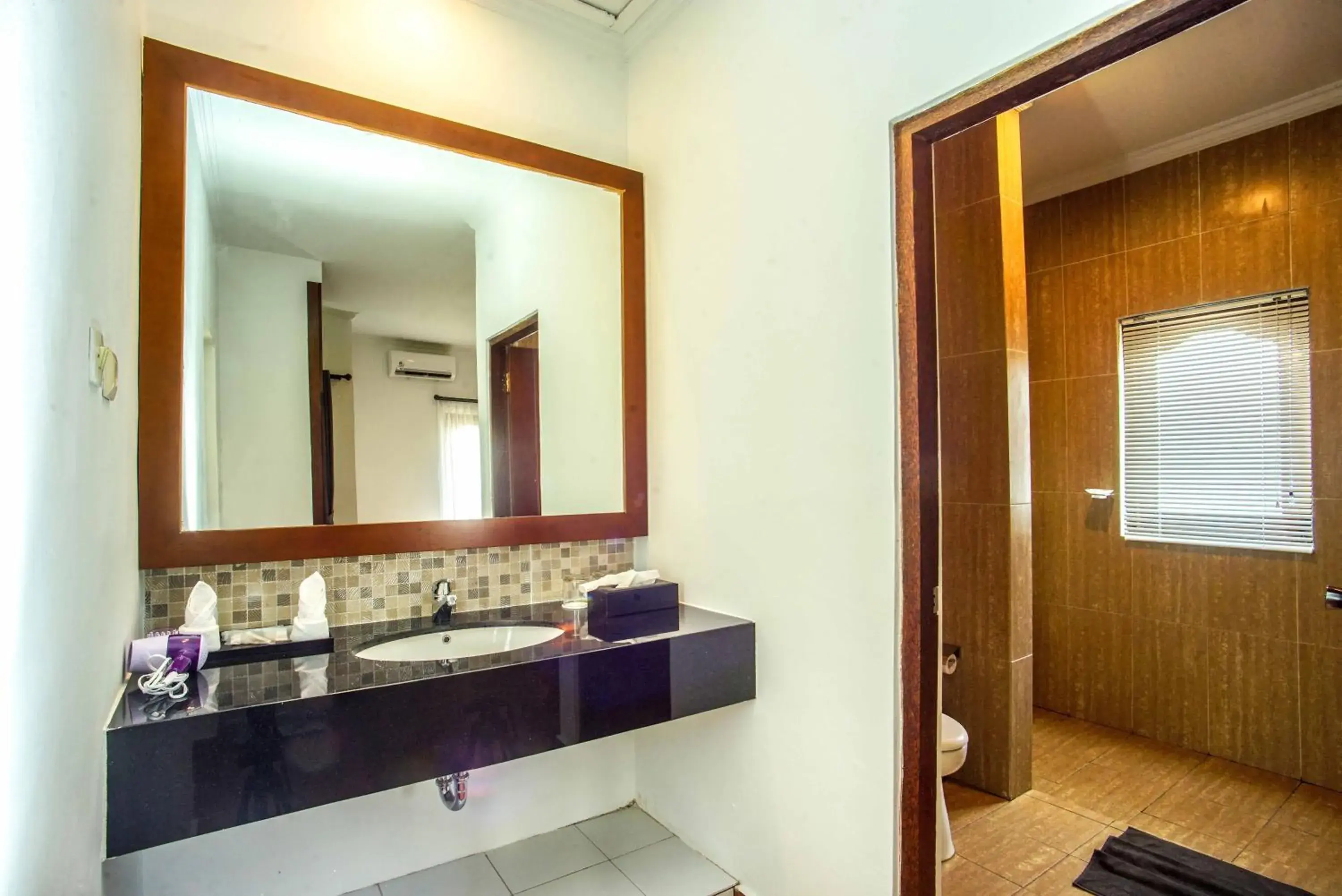 Bathroom in Brits Resort Lovina Bathroom in Brits Resort Lovina