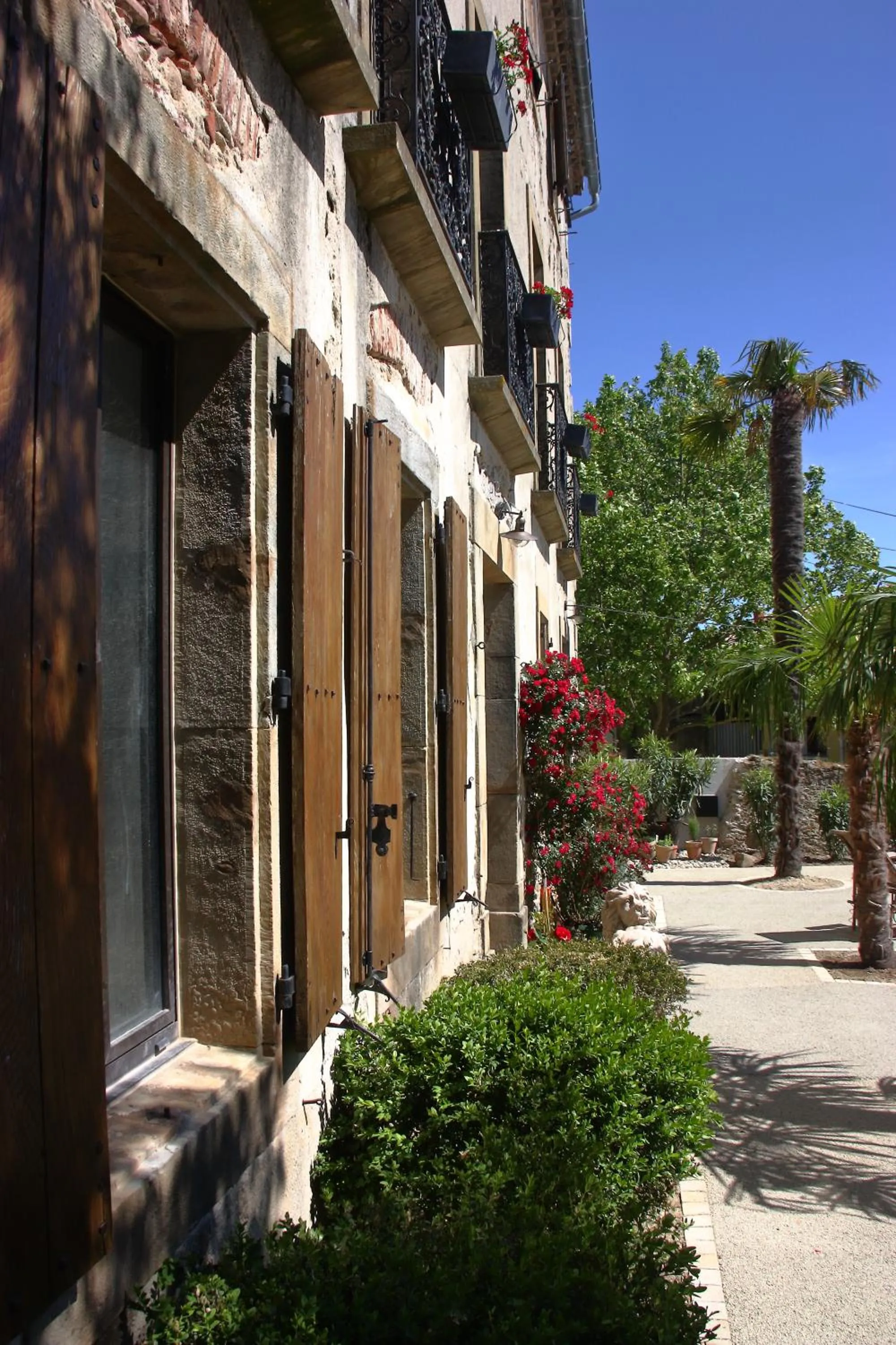 Facade/entrance in La Grande Maison