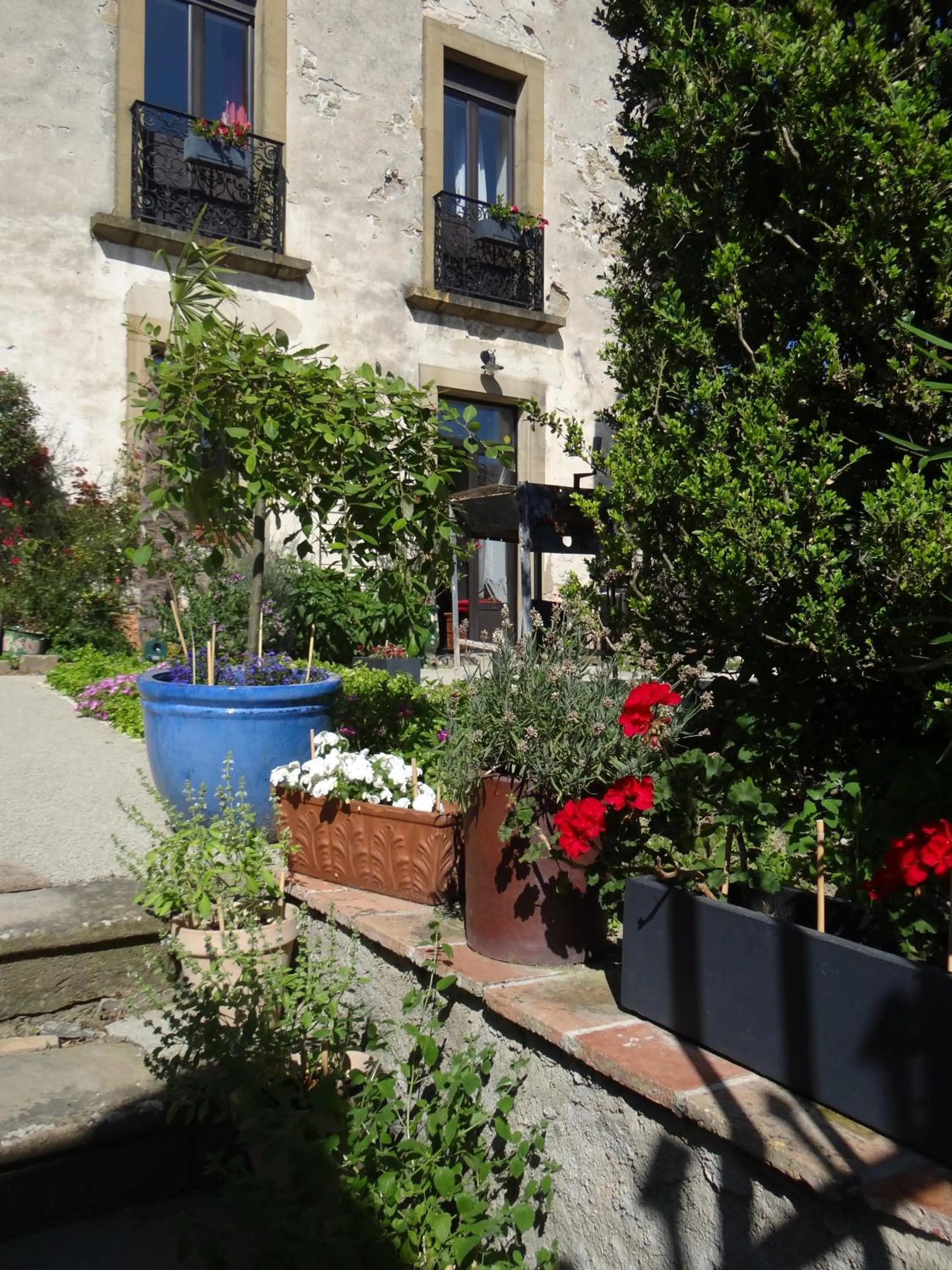 Facade/entrance in La Grande Maison