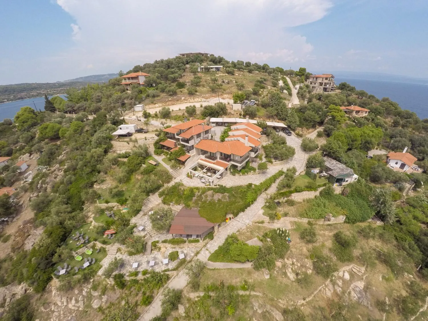 Bird's eye view in Thalassokipos