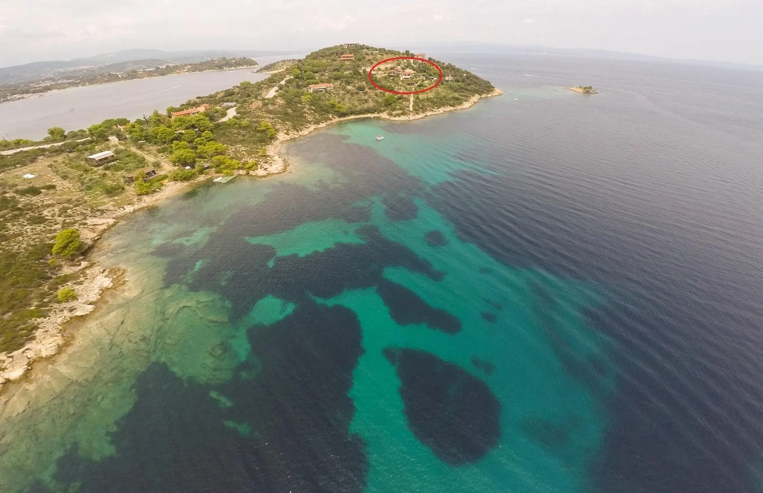 Natural landscape in Thalassokipos