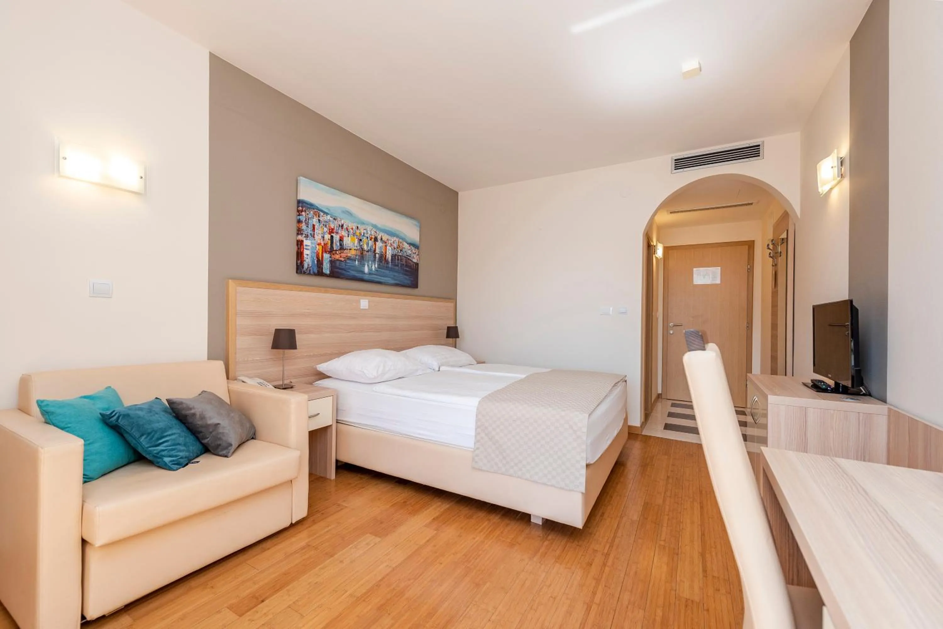 Bedroom, Bed in Hotel Villa MiraMar