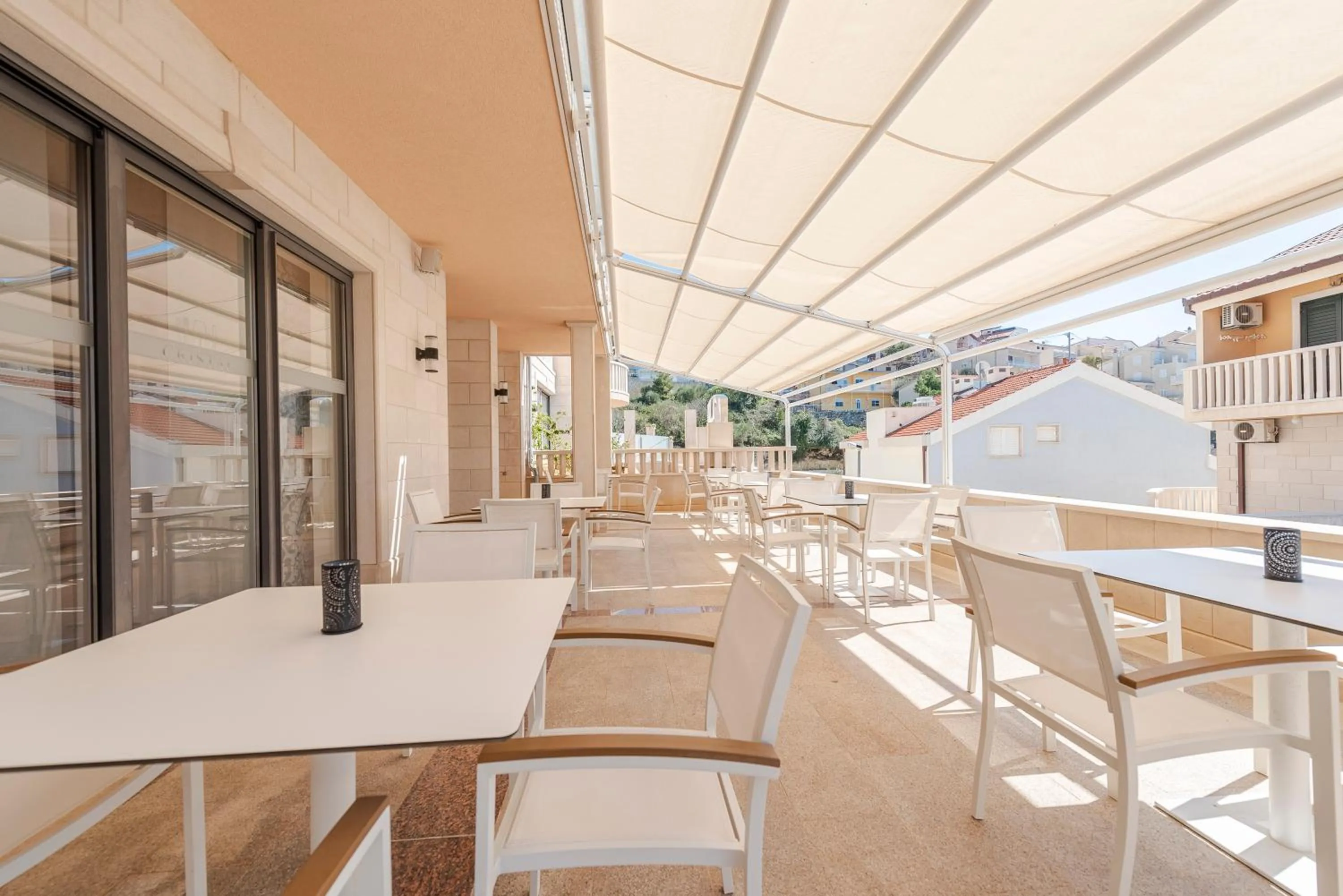 Patio in Hotel Villa MiraMar