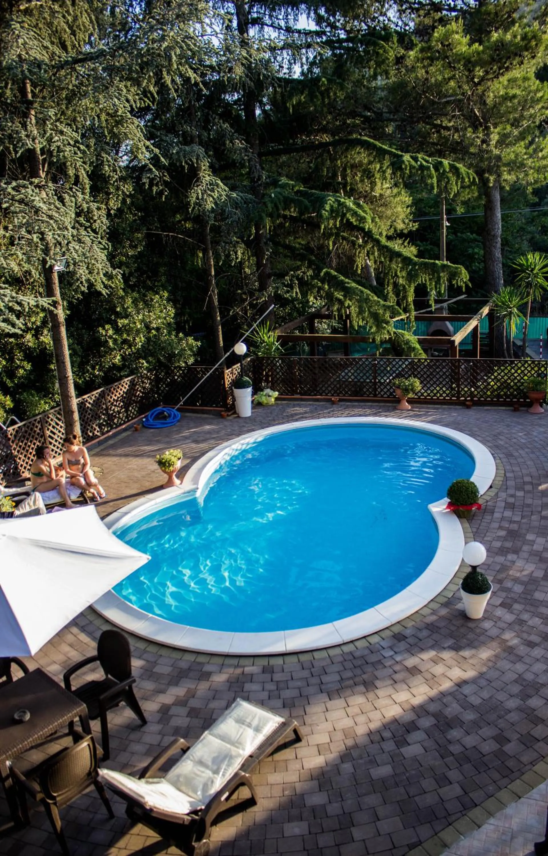 Garden in B&B Etna House