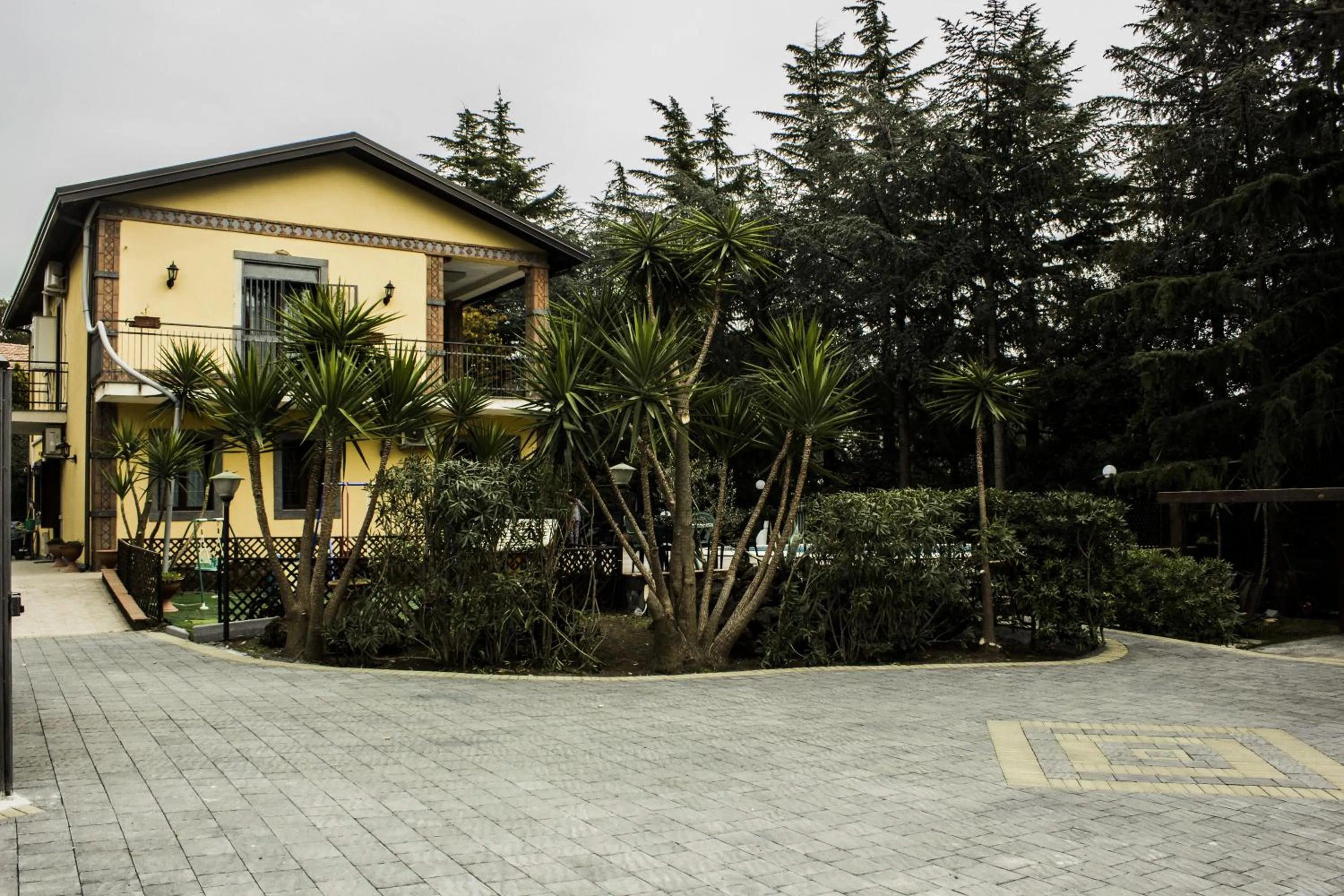 Patio in B&B Etna House