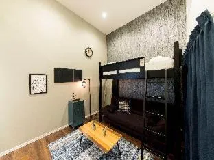 Bed in TRIP POD KOMONDO-MACHI