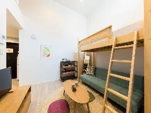 Bed in TRIP POD KOMONDO-MACHI