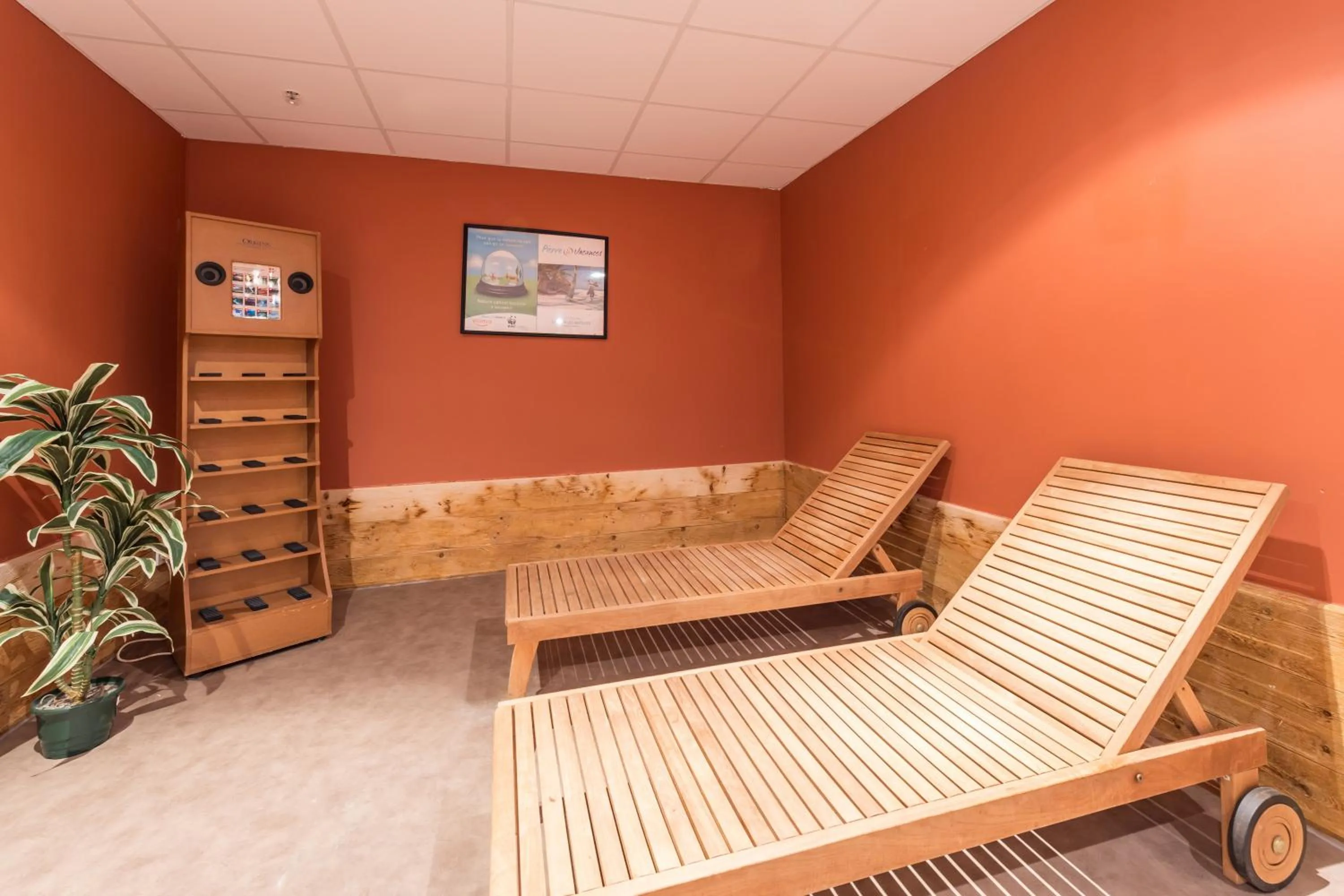 Sauna in Résidence Pierre & Vacances Le Machu Pichu