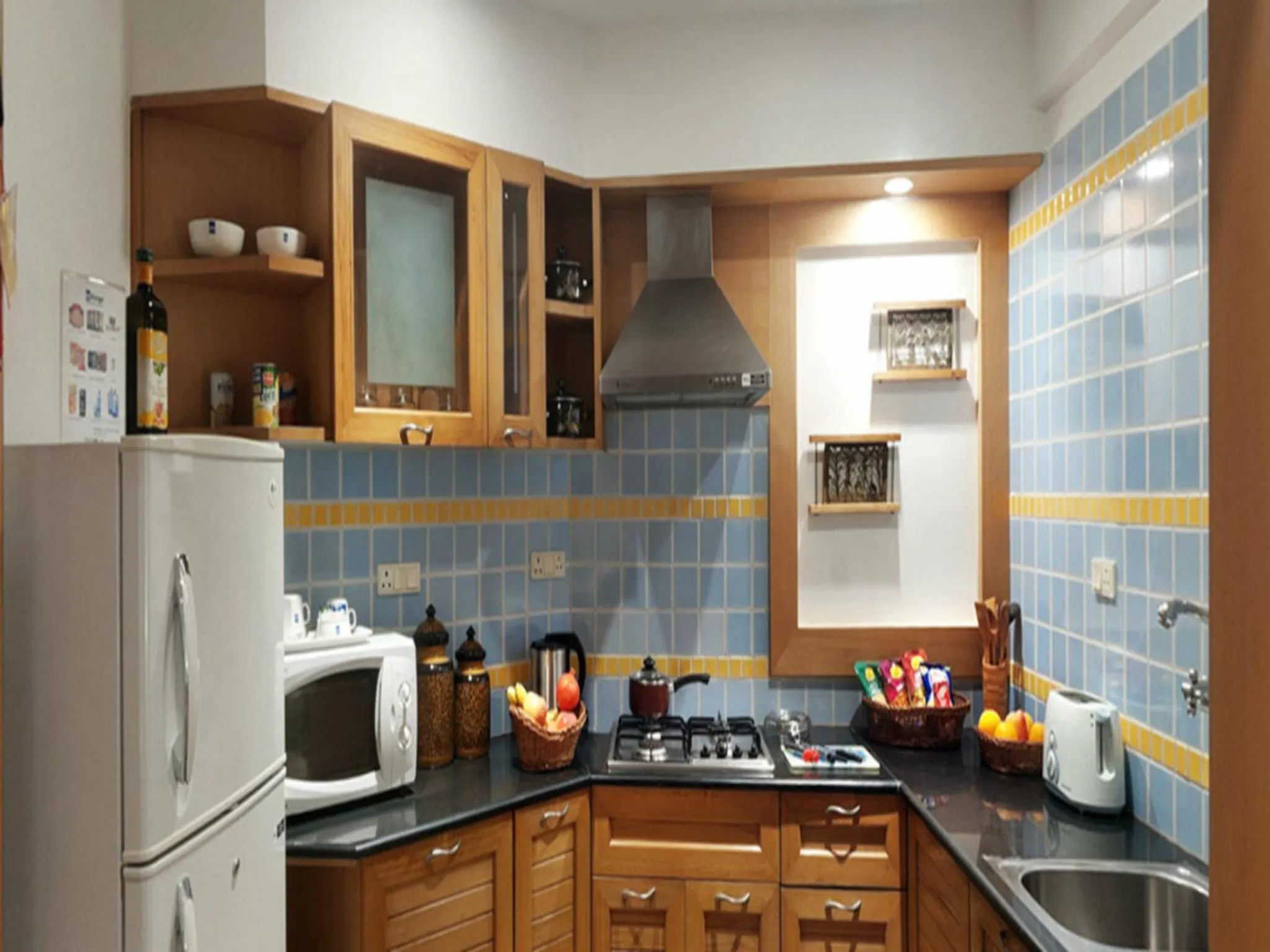 Kitchen or kitchenette in Melange Luxury Serviced Apartments