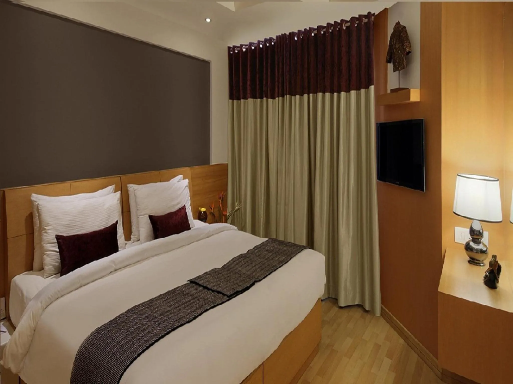 Bed in Melange Luxury Serviced Apartments