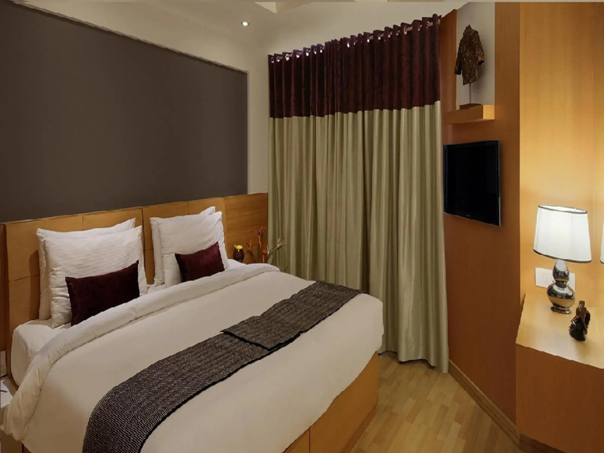 Bed in Melange Luxury Serviced Apartments Bed in Melange Luxury Serviced Apartments
