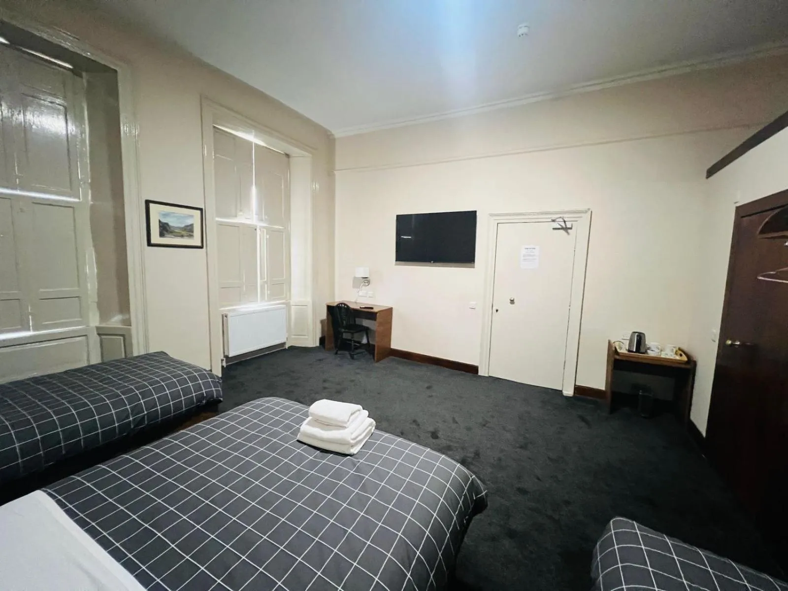 Bedroom, Bed in Burntisland House