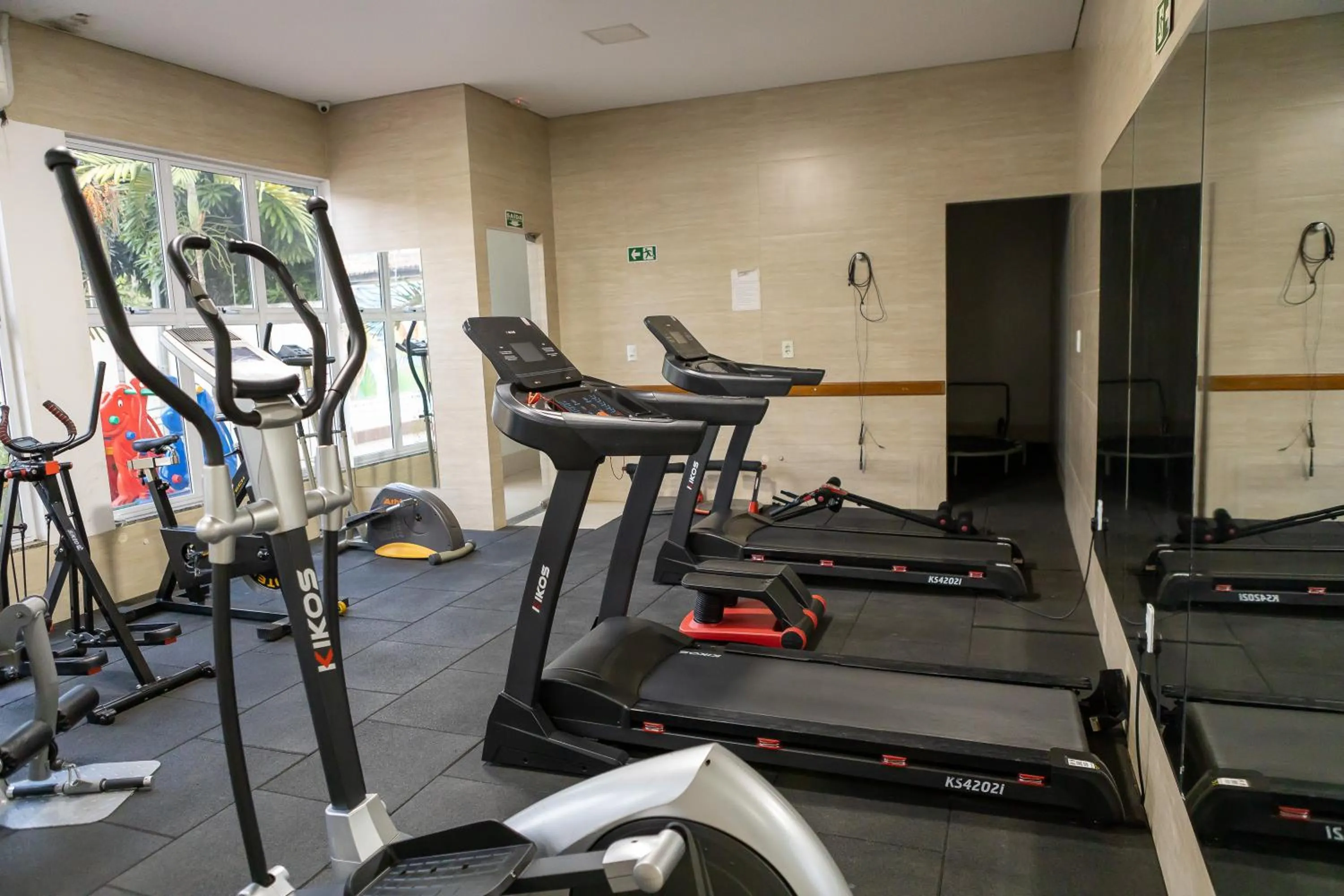 Fitness centre/facilities in Allegro Hotel
