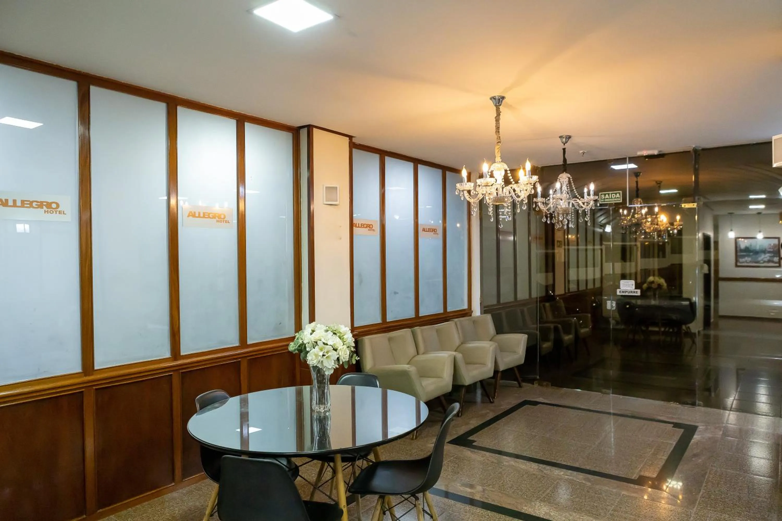 Lobby or reception in Allegro Hotel