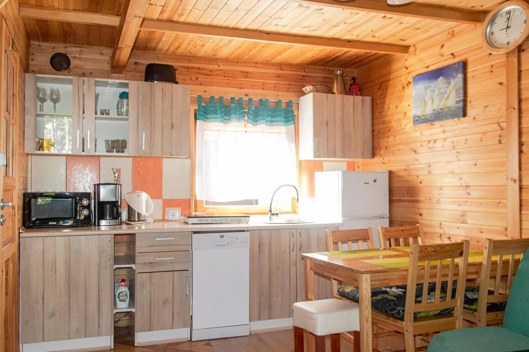 Coffee/tea facilities in Sztil - Apartamenty i drewniane domki