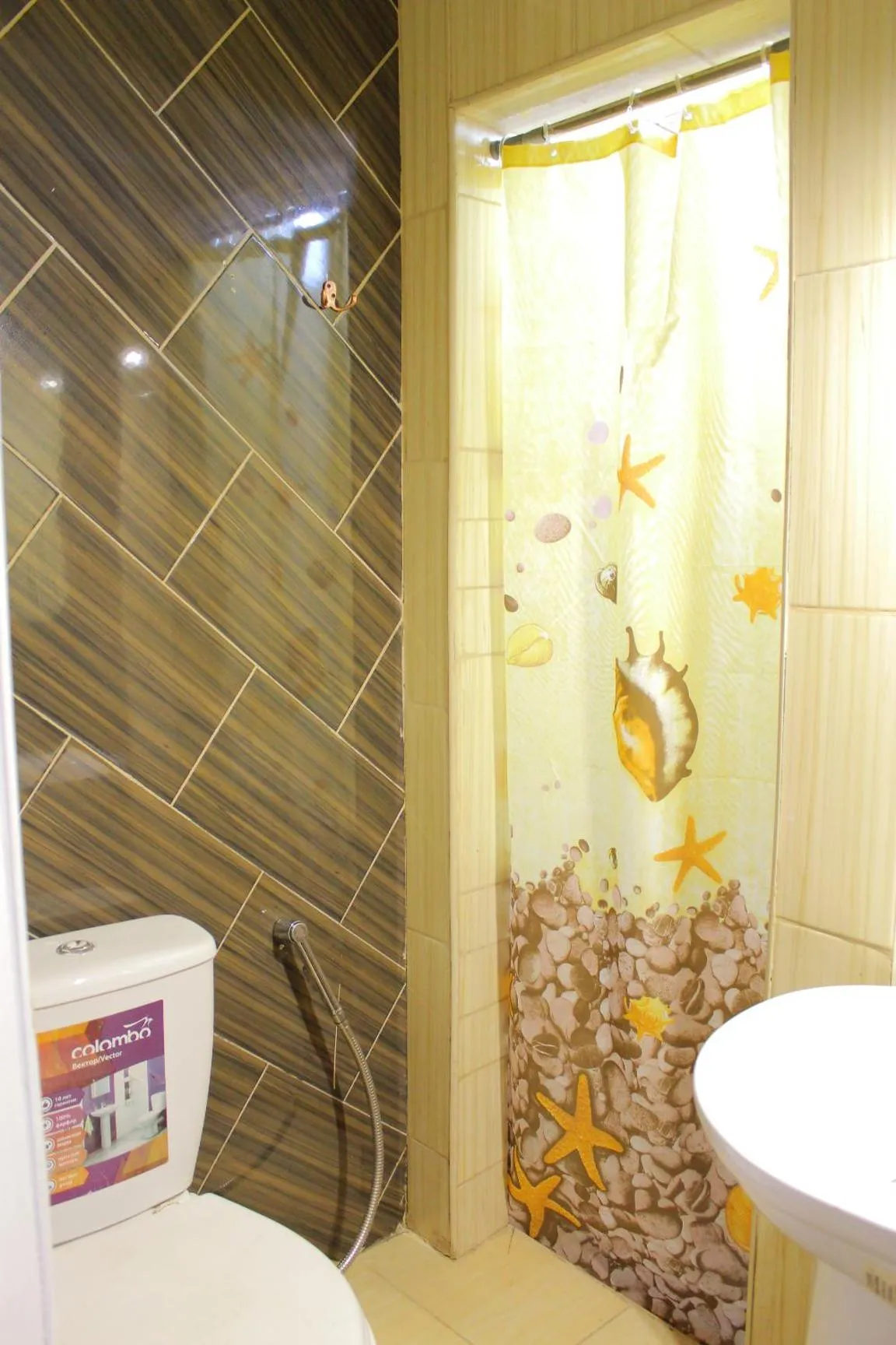 Shower in Uneed Rooms Harbour