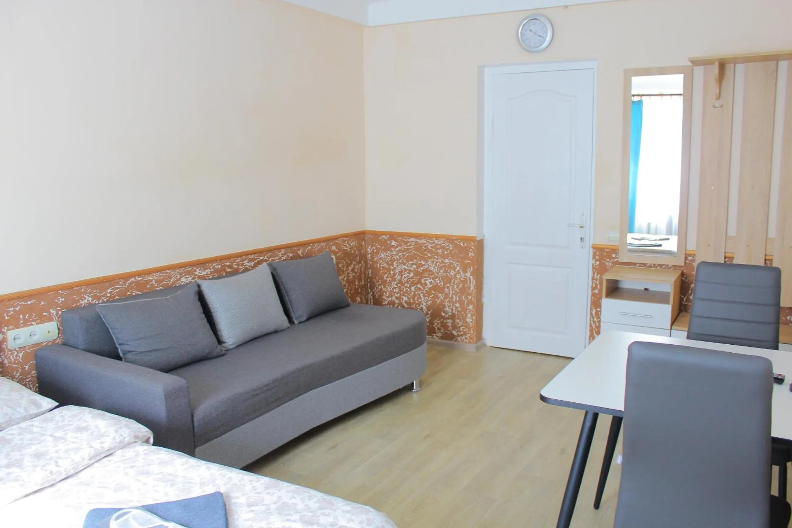 Bed in Uneed Rooms Harbour
