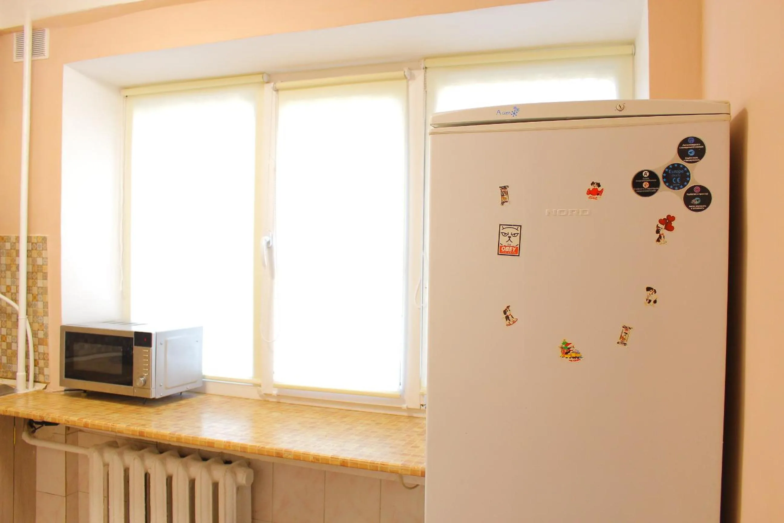 Kitchen or kitchenette in Uneed Rooms Harbour