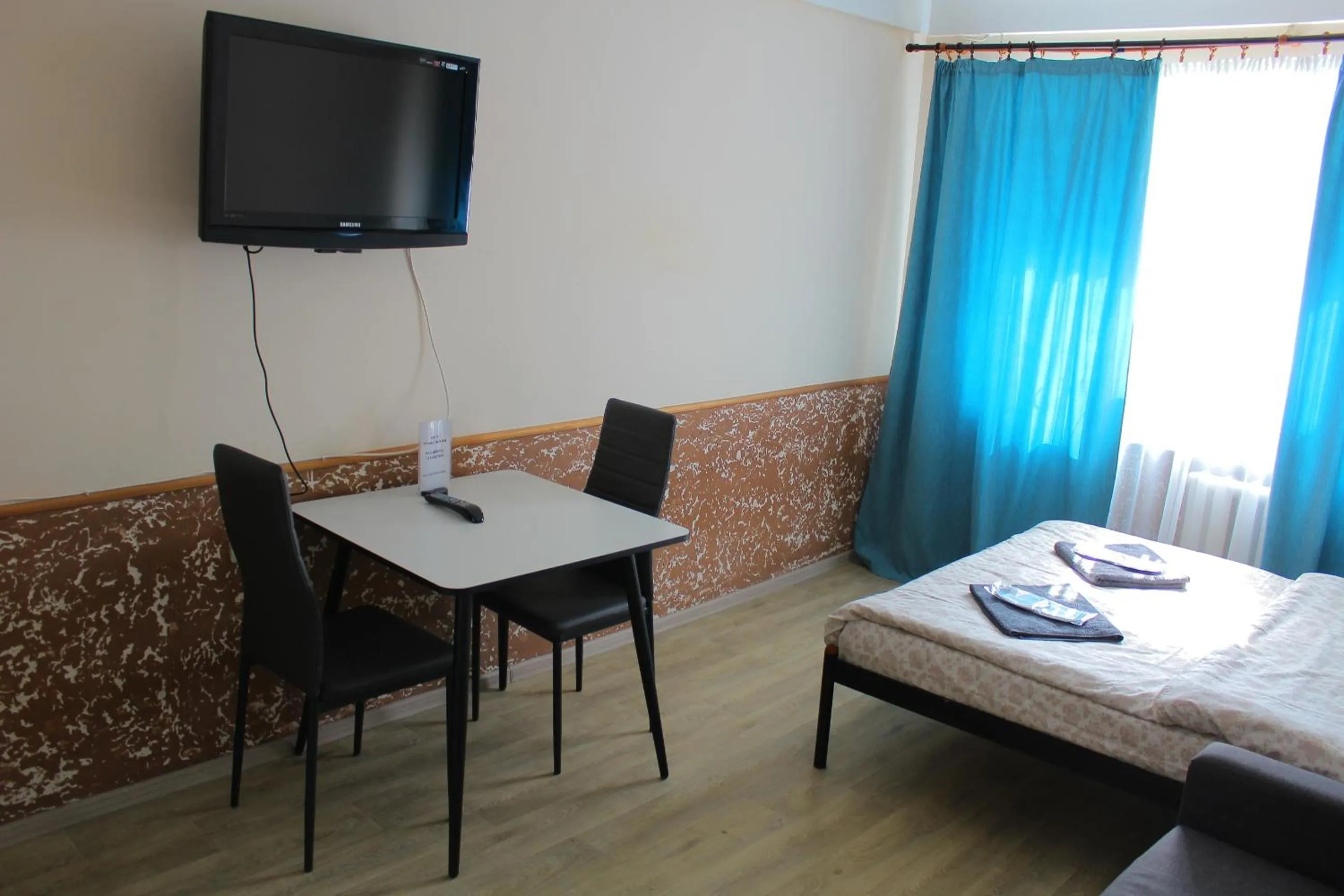 Bed in Uneed Rooms Harbour